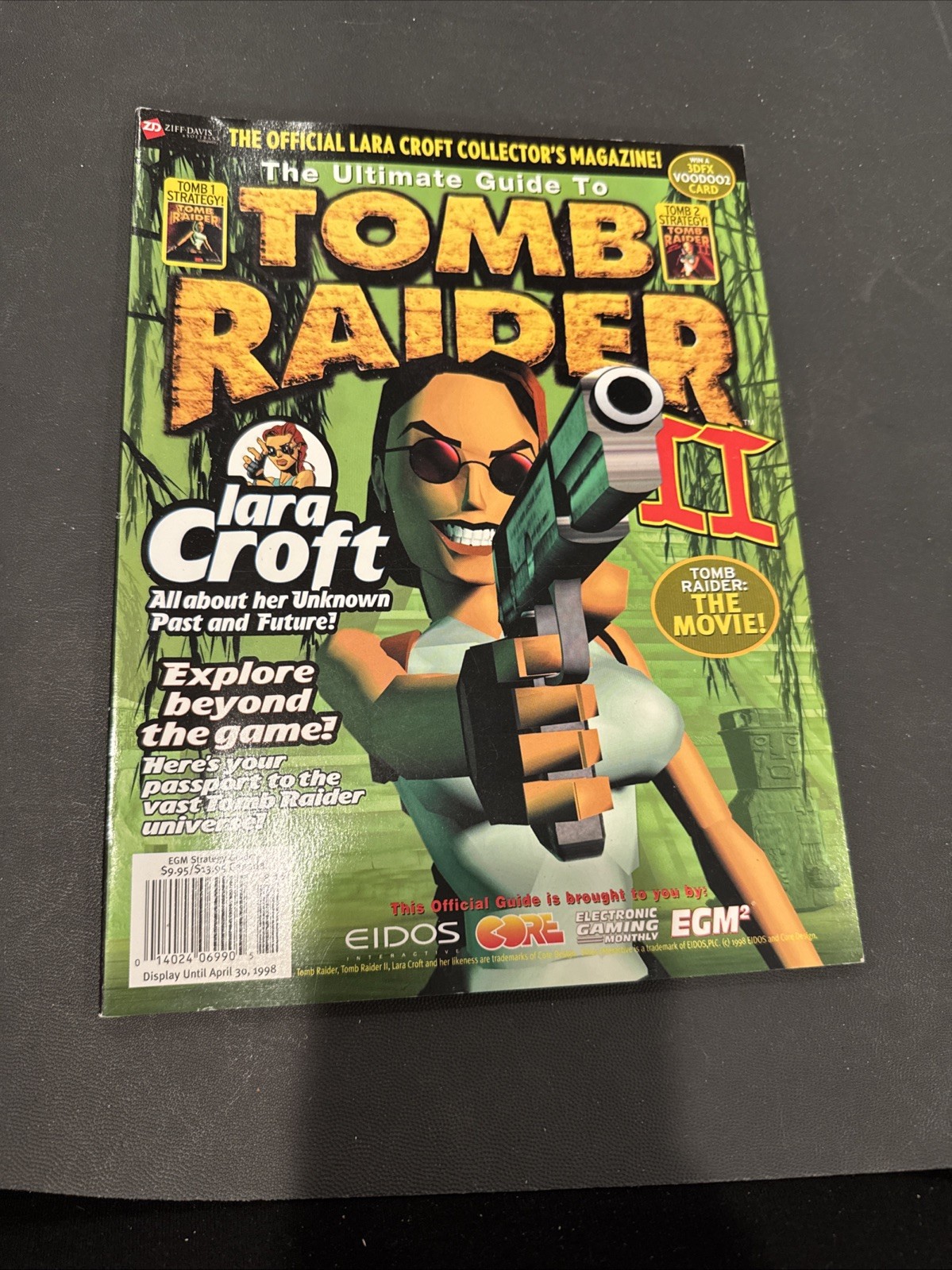 THE ULTIMATE GUIDE TO TOMB RAIDER II, SPRING 1998, LARA CROFT, TOMB STRATEGY!