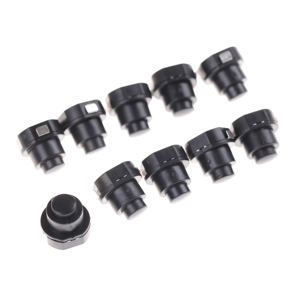 10 PCS Latching Action Flashlight Torch Push Button Switch DC 3.N8