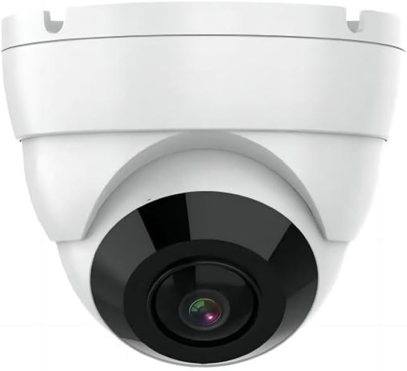 8MP PoE IP Fisheye 180° Panoramic Ultra Wide Viewing Camera Metal Housing