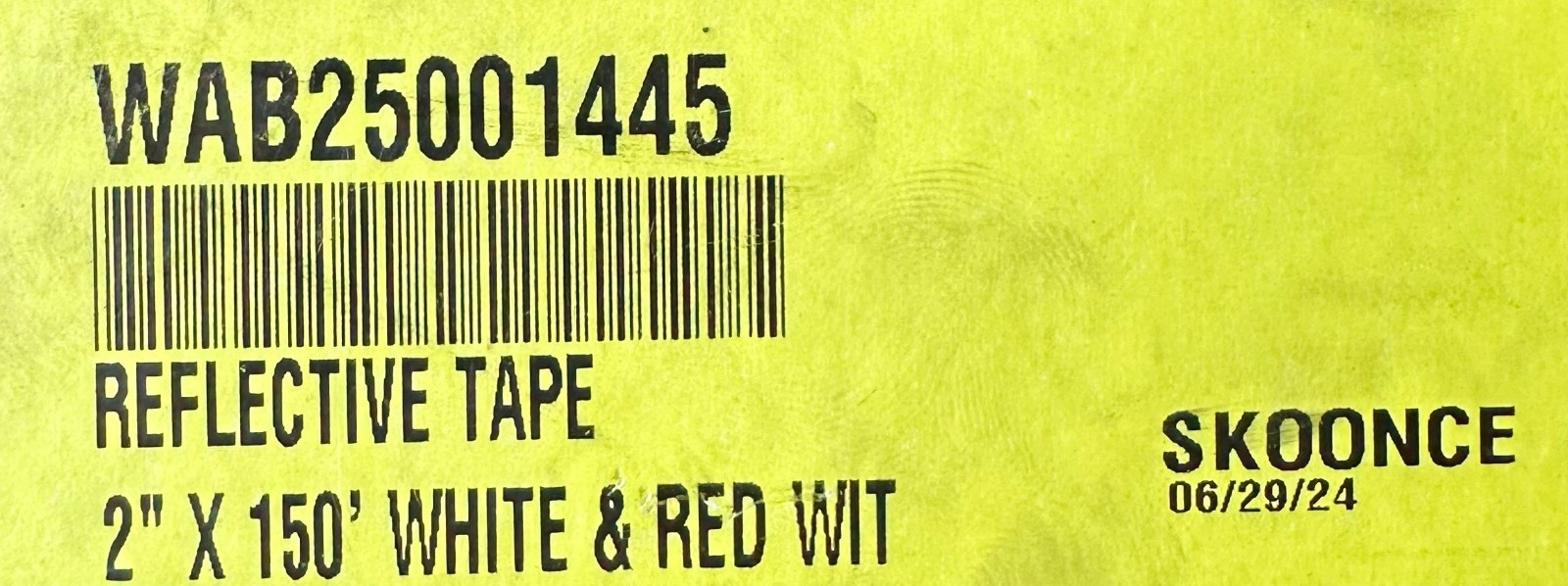 WAB25001445 Genuine Wabash Reflective Tape OEM - New