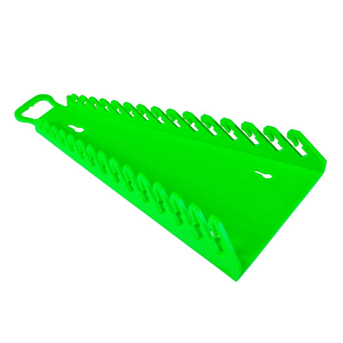 Ernst 5156 Green Reverse Wrench Organizer for 15 Tools, New Tool Storage