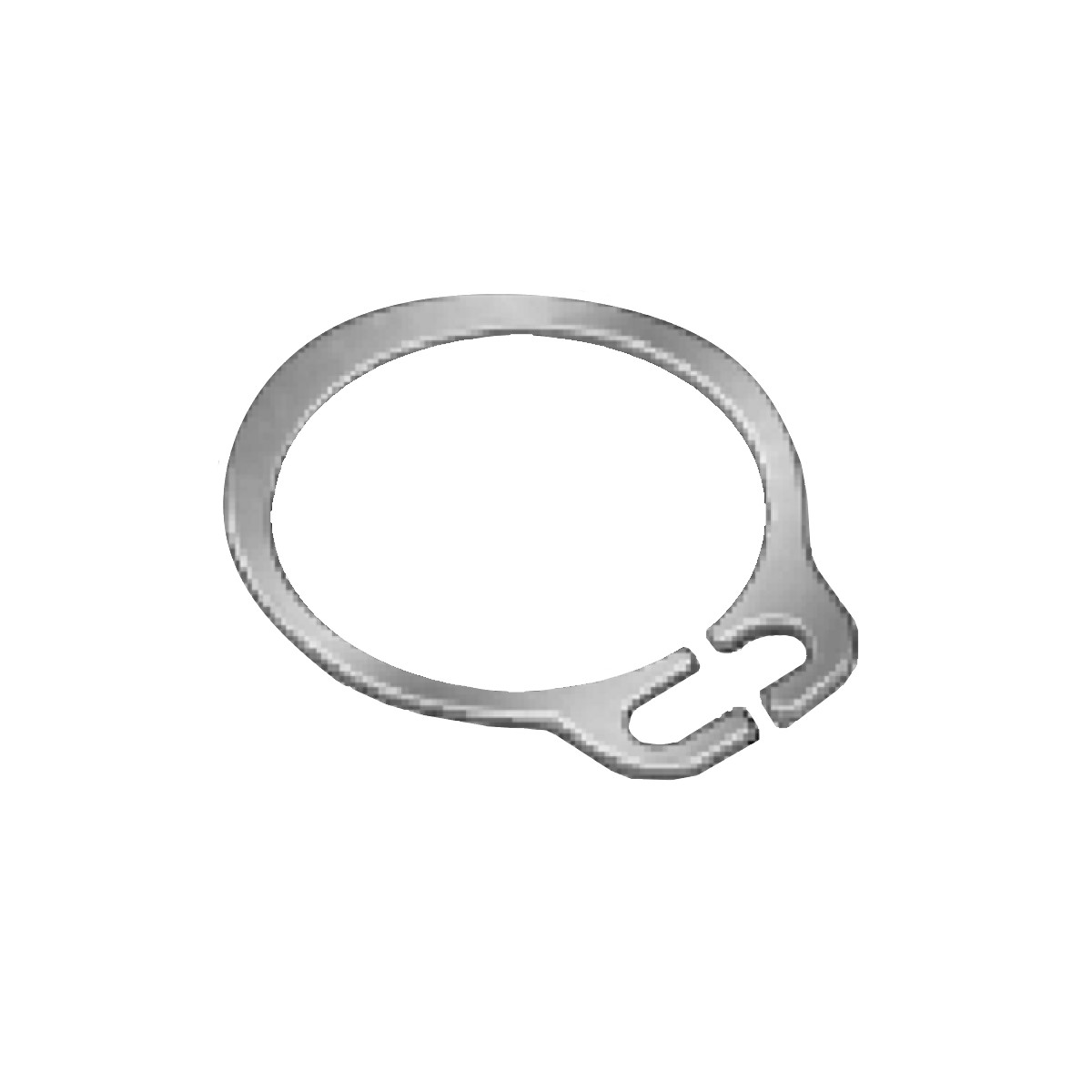 3/16" (.187) External Snap Ring, Retaining Ring, SAE, Black Phosphate, Inch, NEW