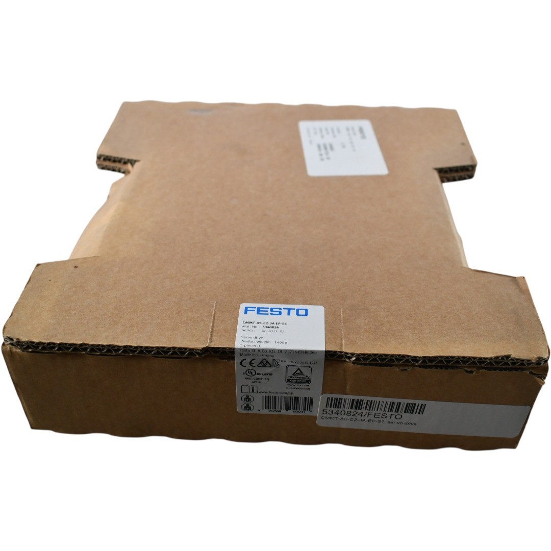 NEW Festo CMMT-AS-C2-3A-EP-S1 Servo Drive Controller 5340824 230V 2A EtherNet IP
