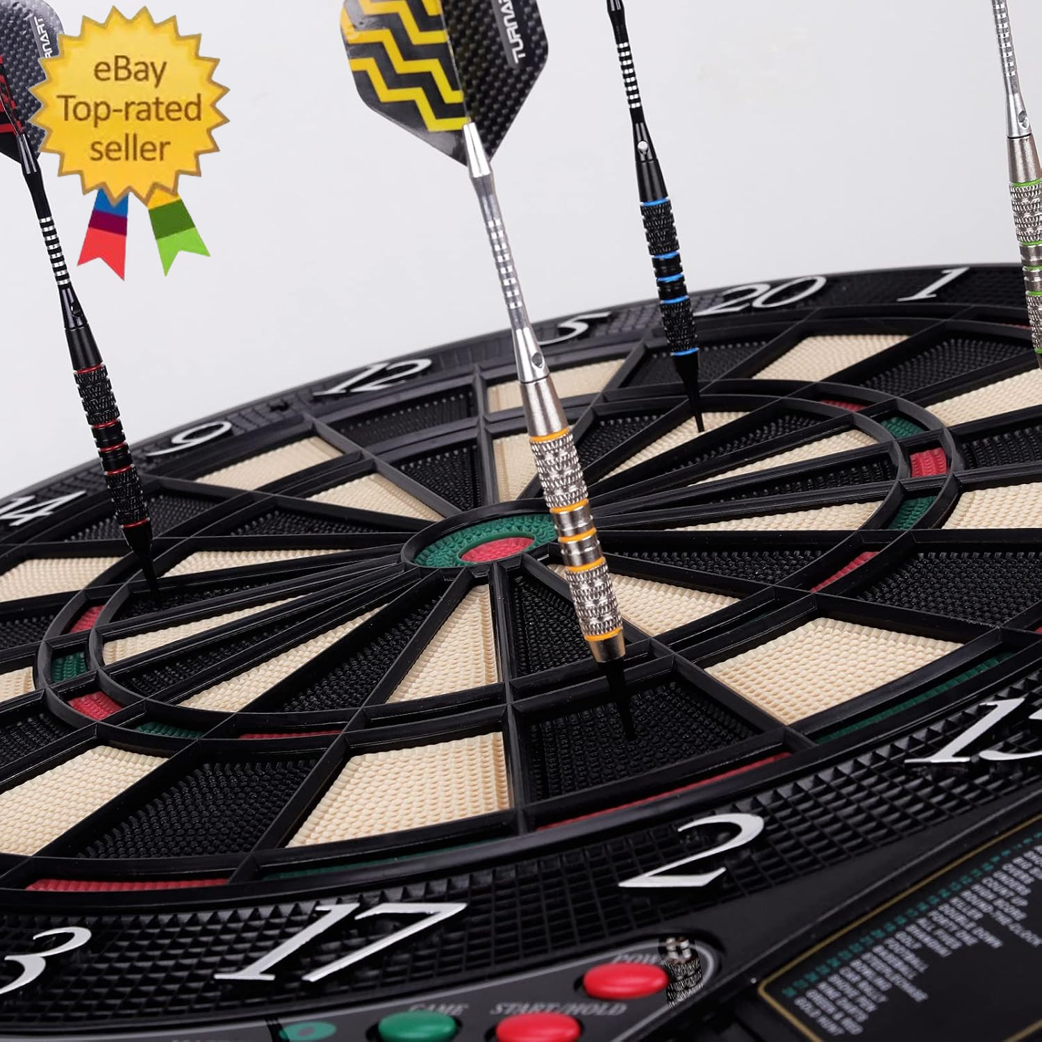 Darts Plastic Tip - Professional Soft Tip Darts Set for Electronic Dartboard 12