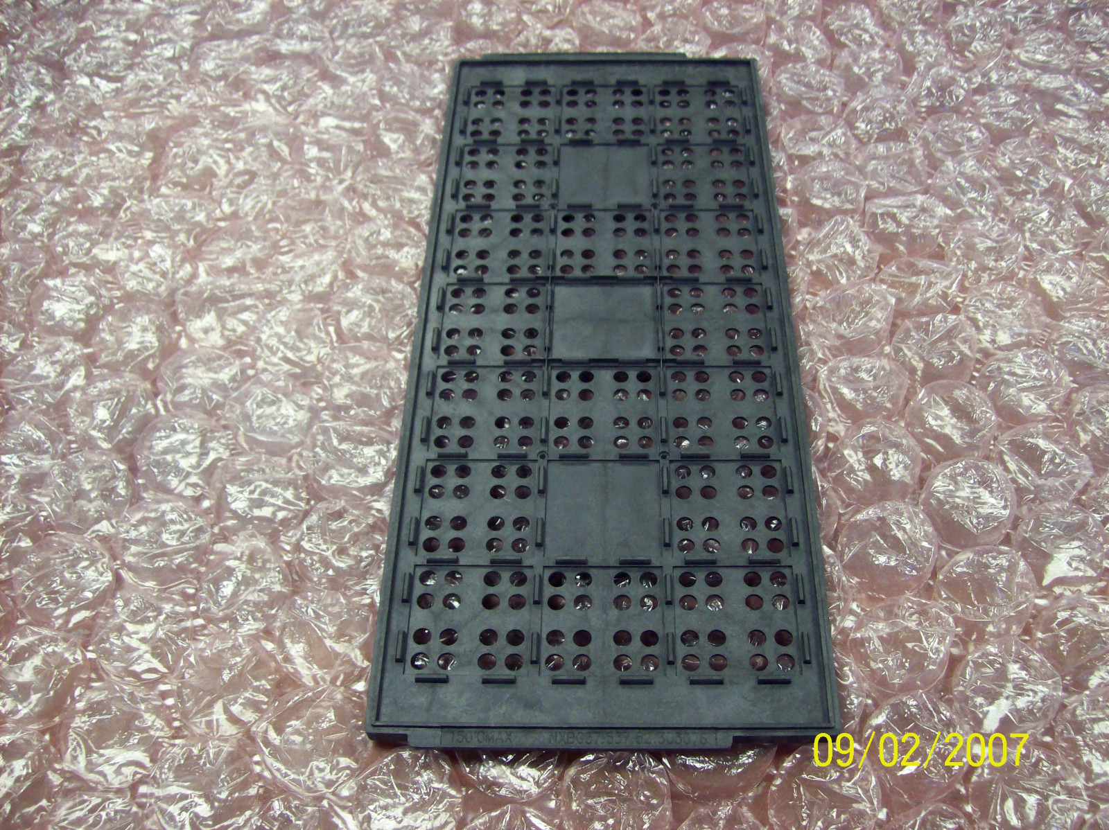 Peak PBGA37.537.5 Used Black 12.5X5.5 CPU Trays