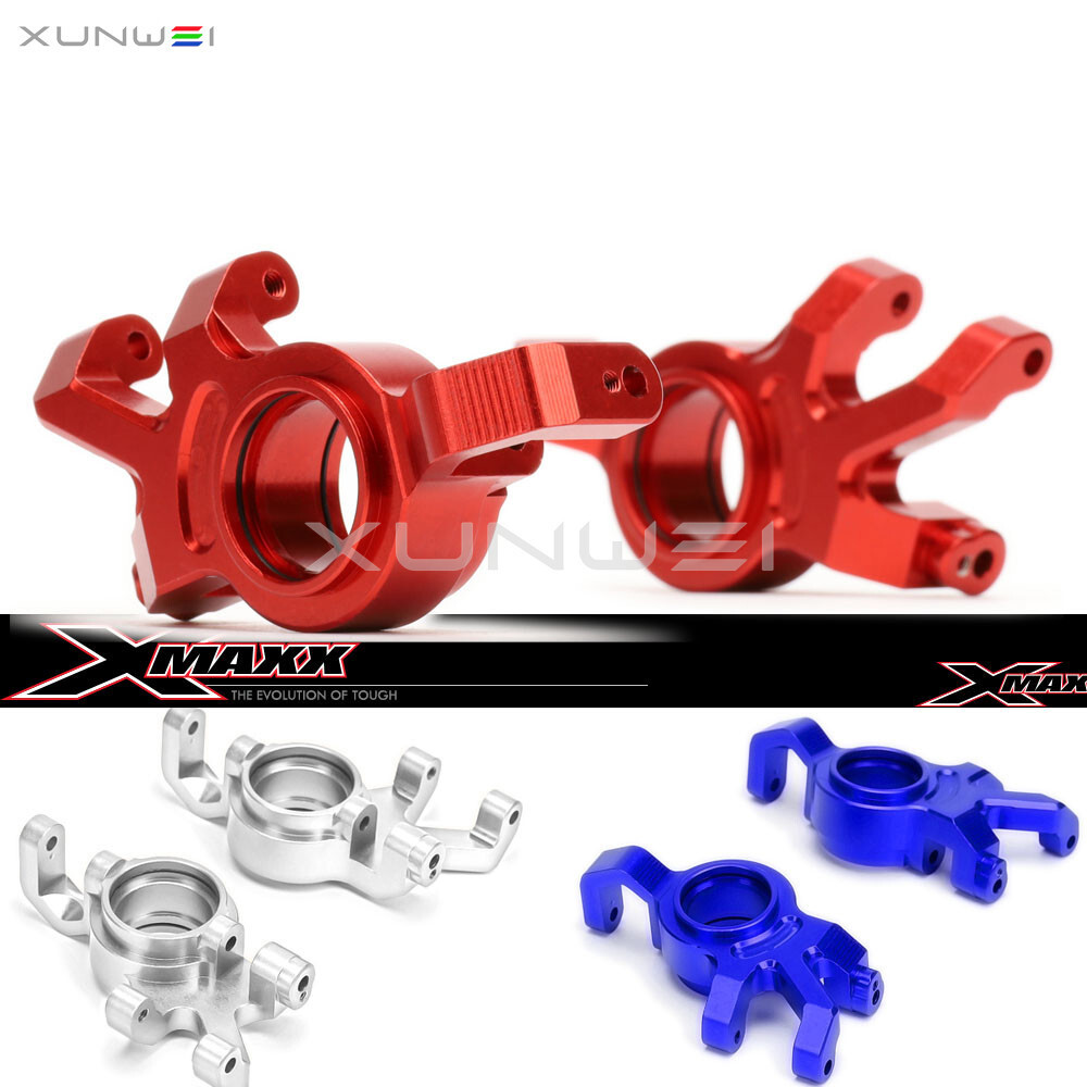 Aluminum Front Steering Blocks #7737 for RC Traxxas 1/5th X-Maxx Monster Truck