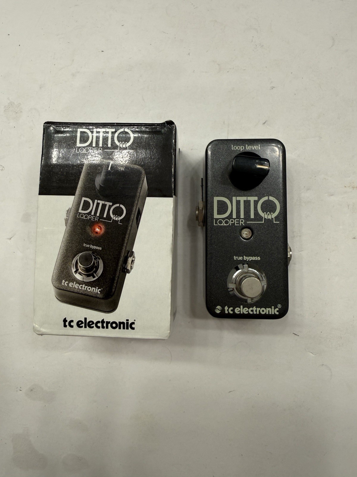 TC Electronic Ditto Looper Sampler Mini Compact True Bypass Guitar Effect Pedal