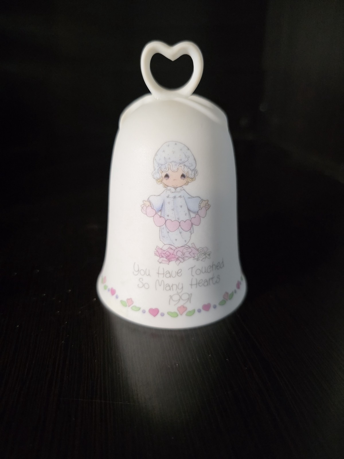 Precious Moments Bell “You Have Touched So Many Hearts 1991” NO BOX ENESCO PR...