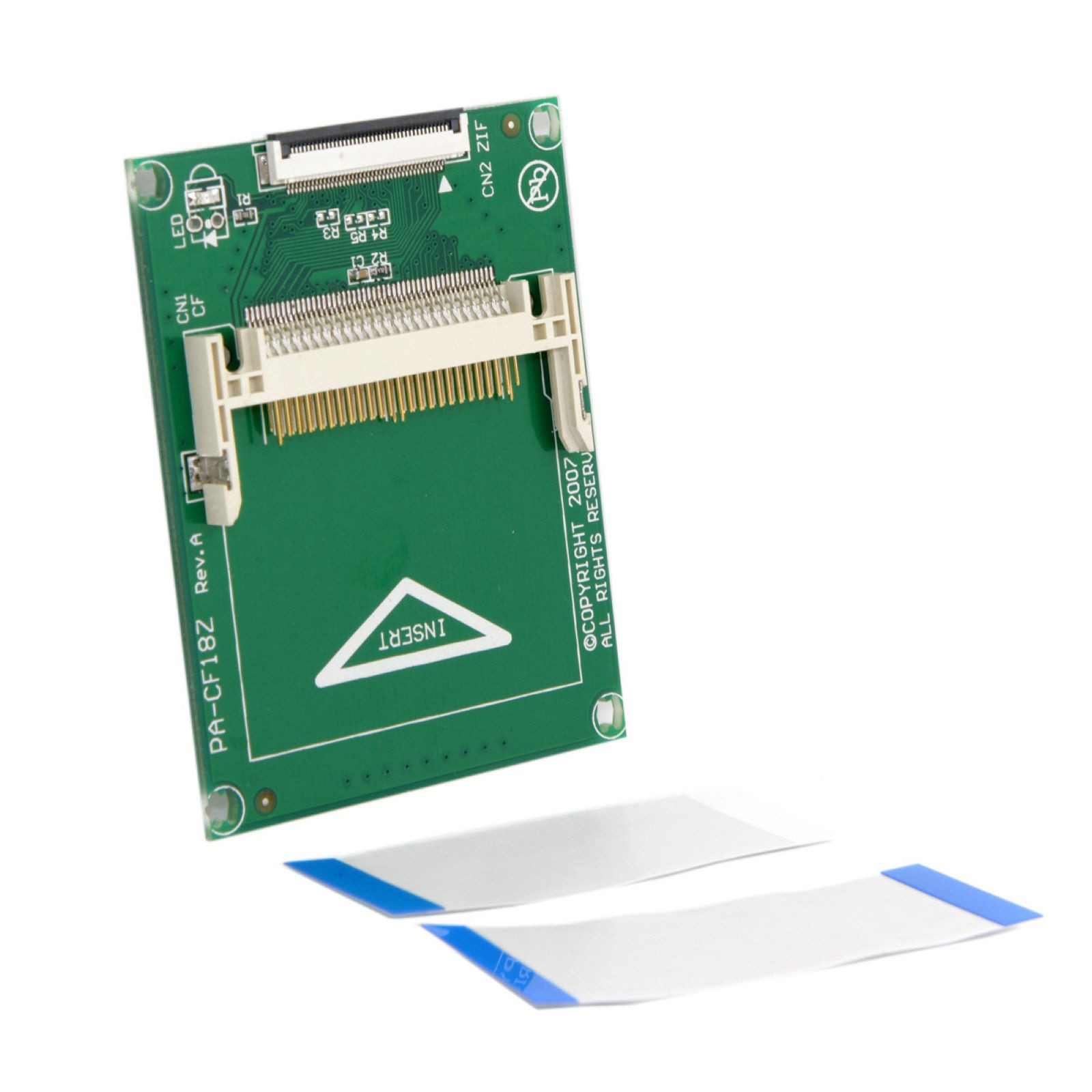 CF to ZIF Adapter Card (40Pin) supports For Windows Me, 2000, and XP System