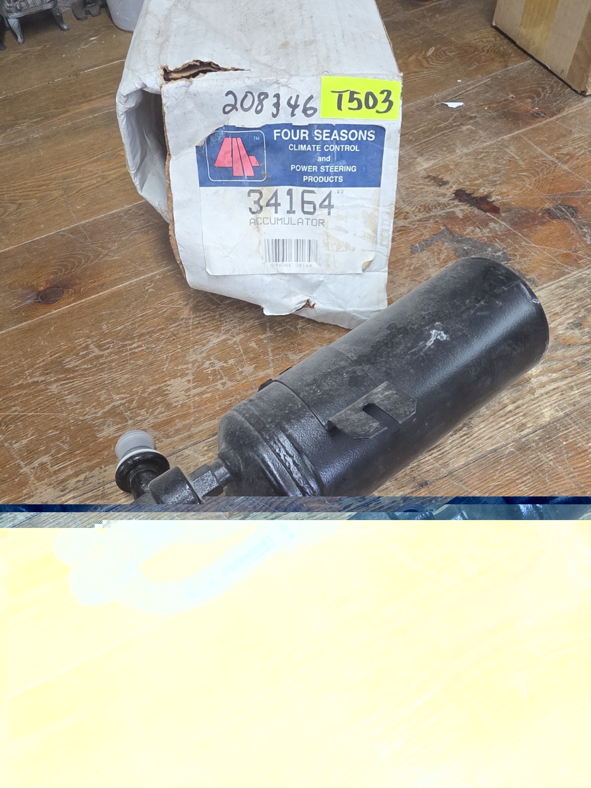 Four Seasons Accumulator 34164 For 1988-91 Econoline E-series New