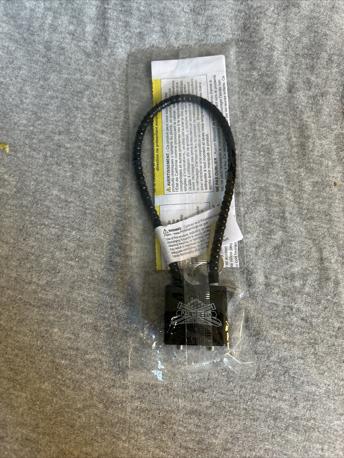 Palmetto State Armory Firearm Safety Cable Lock for Pistol or Rifle Brand New