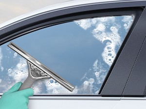 Window Squeegee for Home | 14-Inch Squeegee for Window Cleaning with Ergonomic