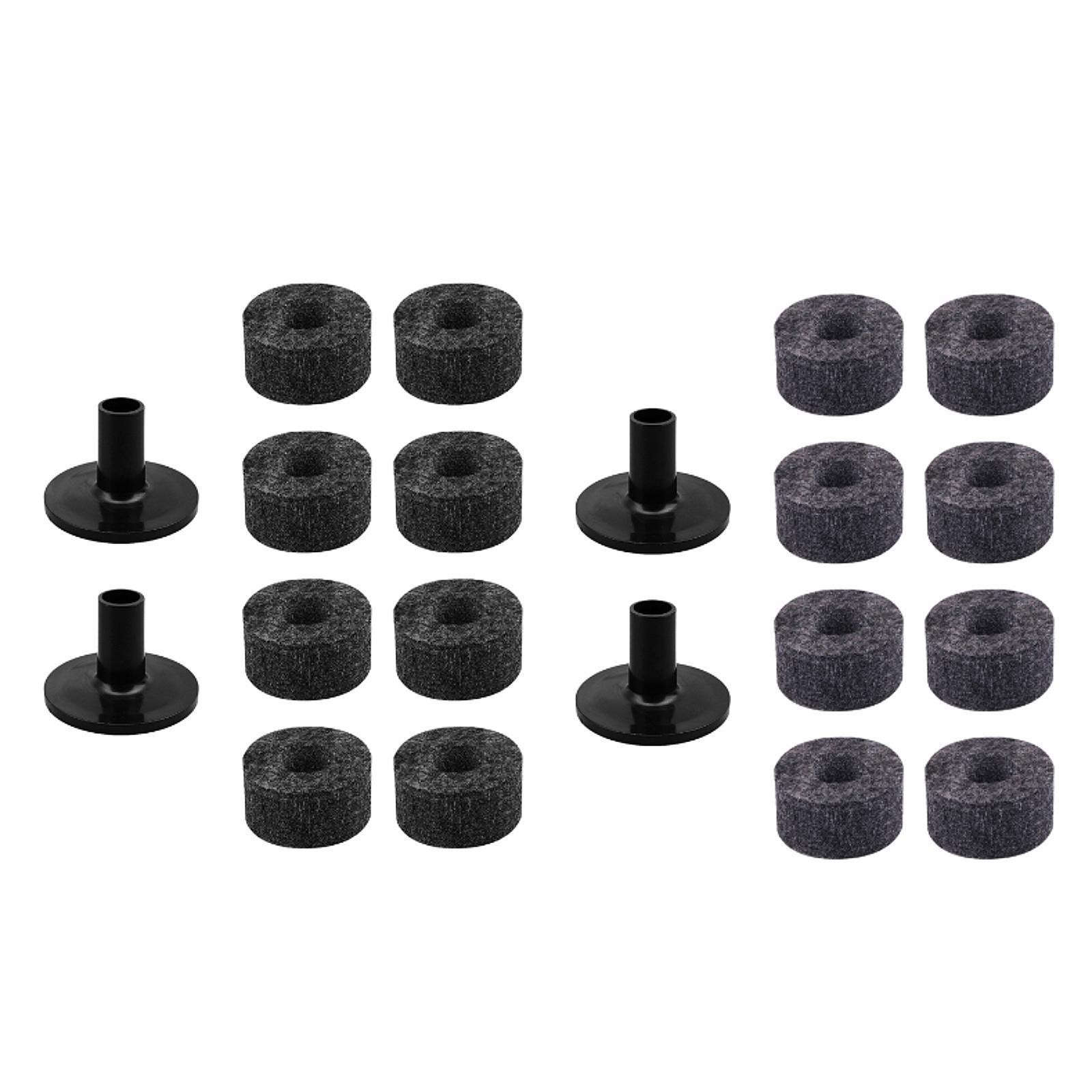 10Pcs Cymbal Replacement Accessories Cymbal Stand Felt Pads Easy Installation