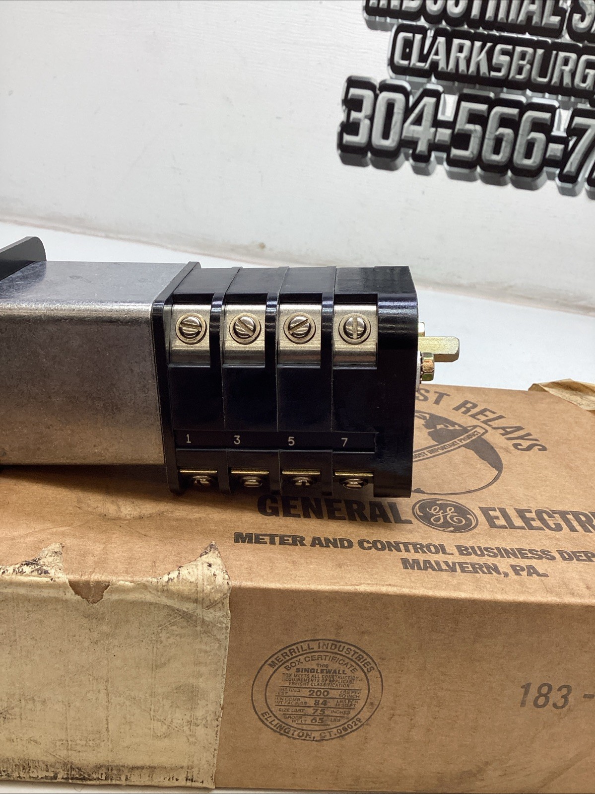 General Electric Type SBM Switch D3F33S1A2K1 NIB