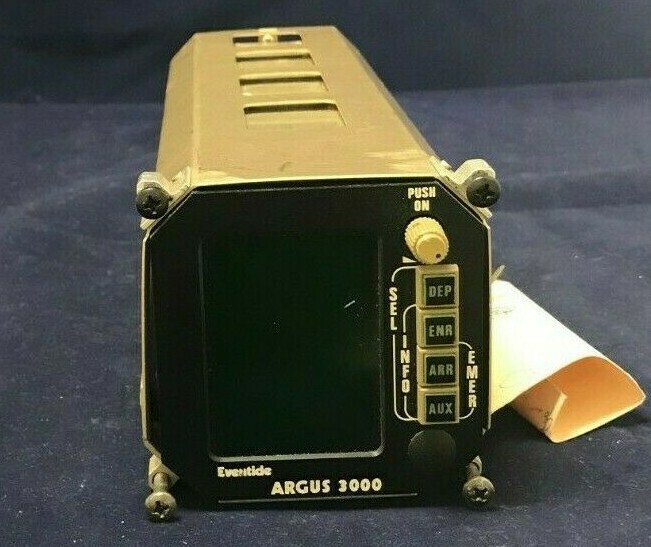 EVENTIDE ARGUS 3000 MOVING MAP W/TRAY PN 3000-00-00