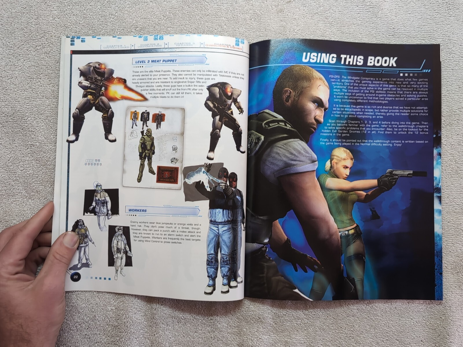 Brady Games Psi-Ops The Mindgate Conspiracy Official Strategy Guide