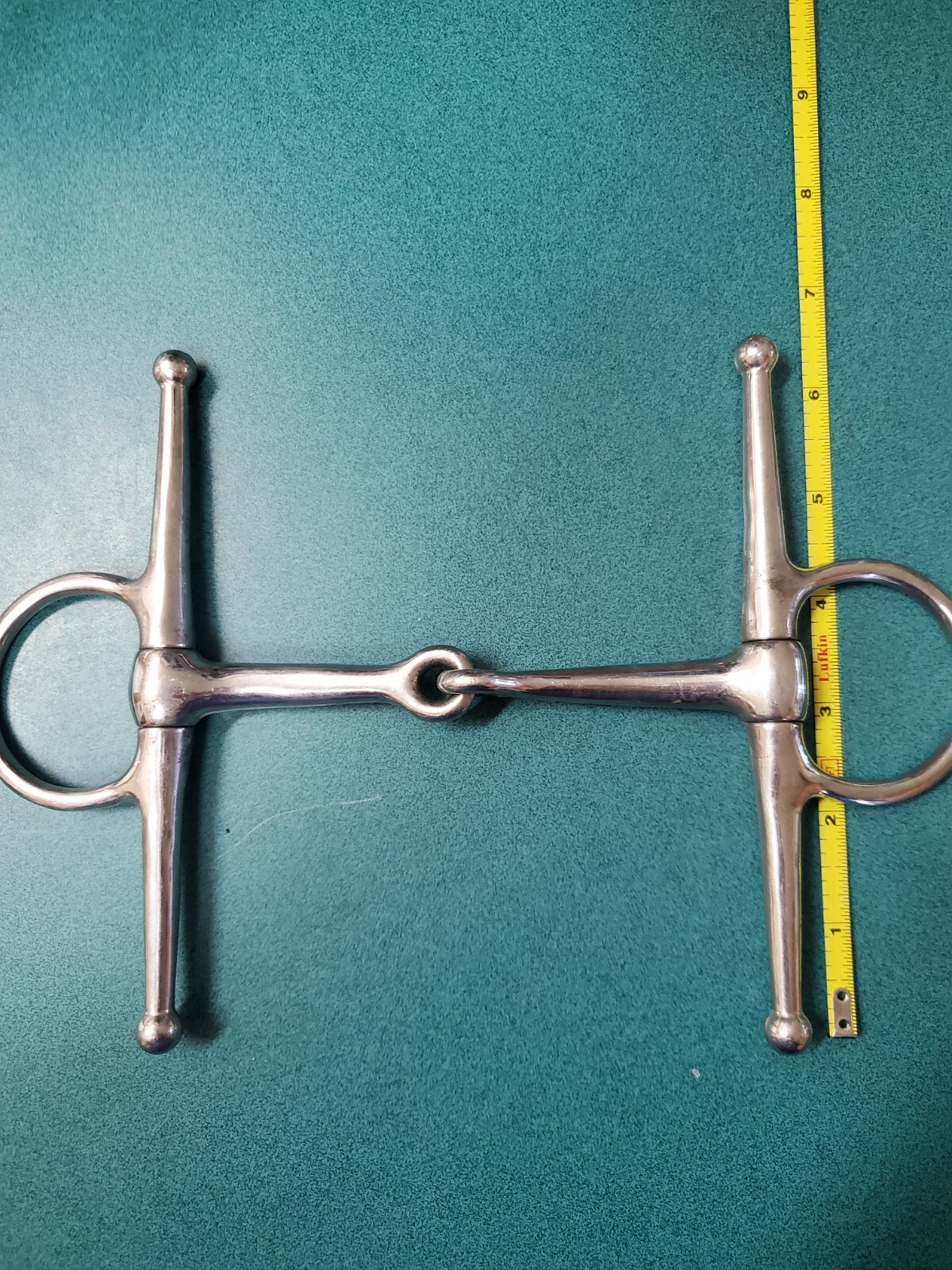 Metalab FULL CHEEK SNAFFLE BIT, 5." stainless MOUTH
