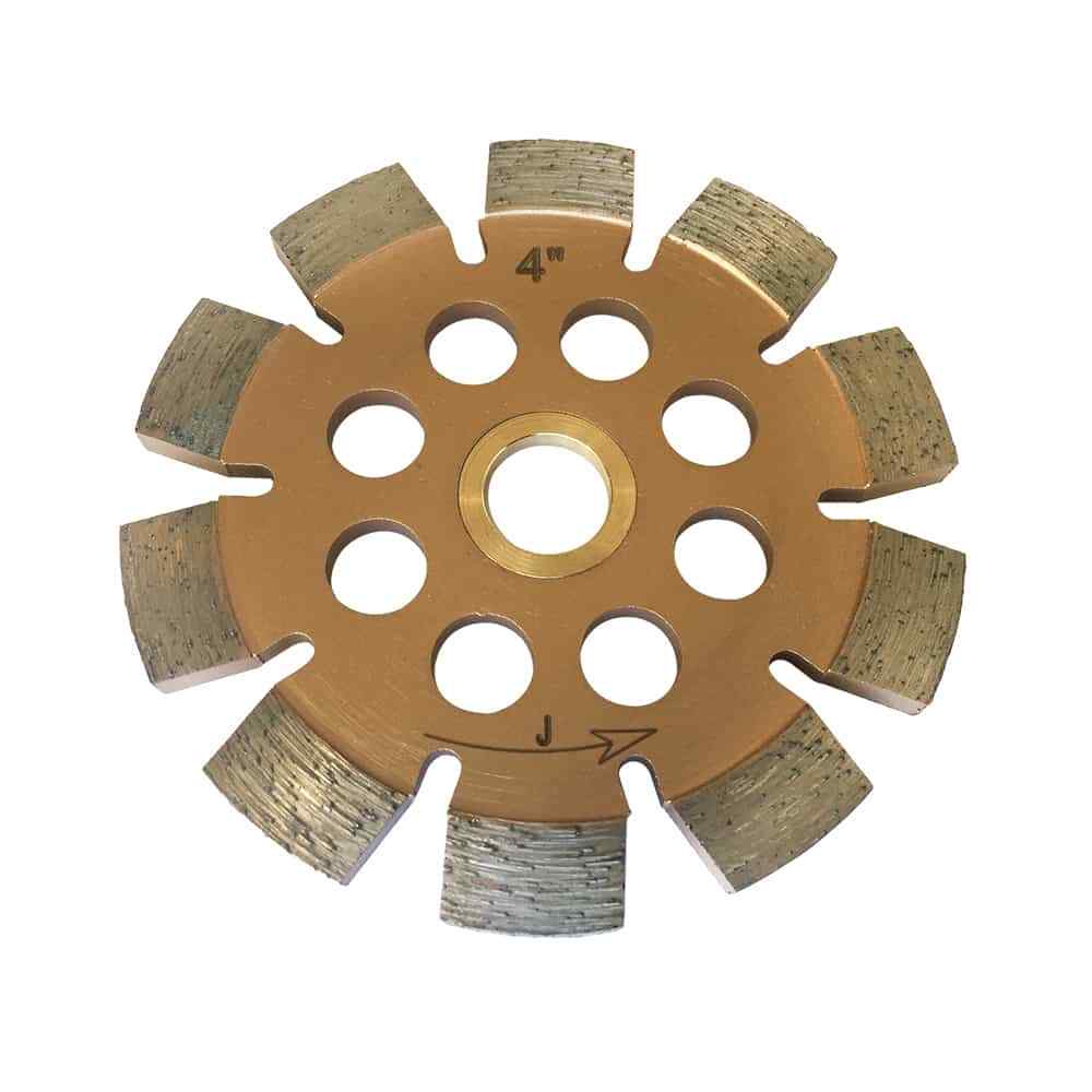 4" Diamond Tuck Point Blades for Mortar 7/8-5/8" Non Threaded