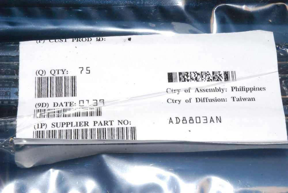 New (7pcs) AD8803AN ANALOG DEVICES IC Converter
