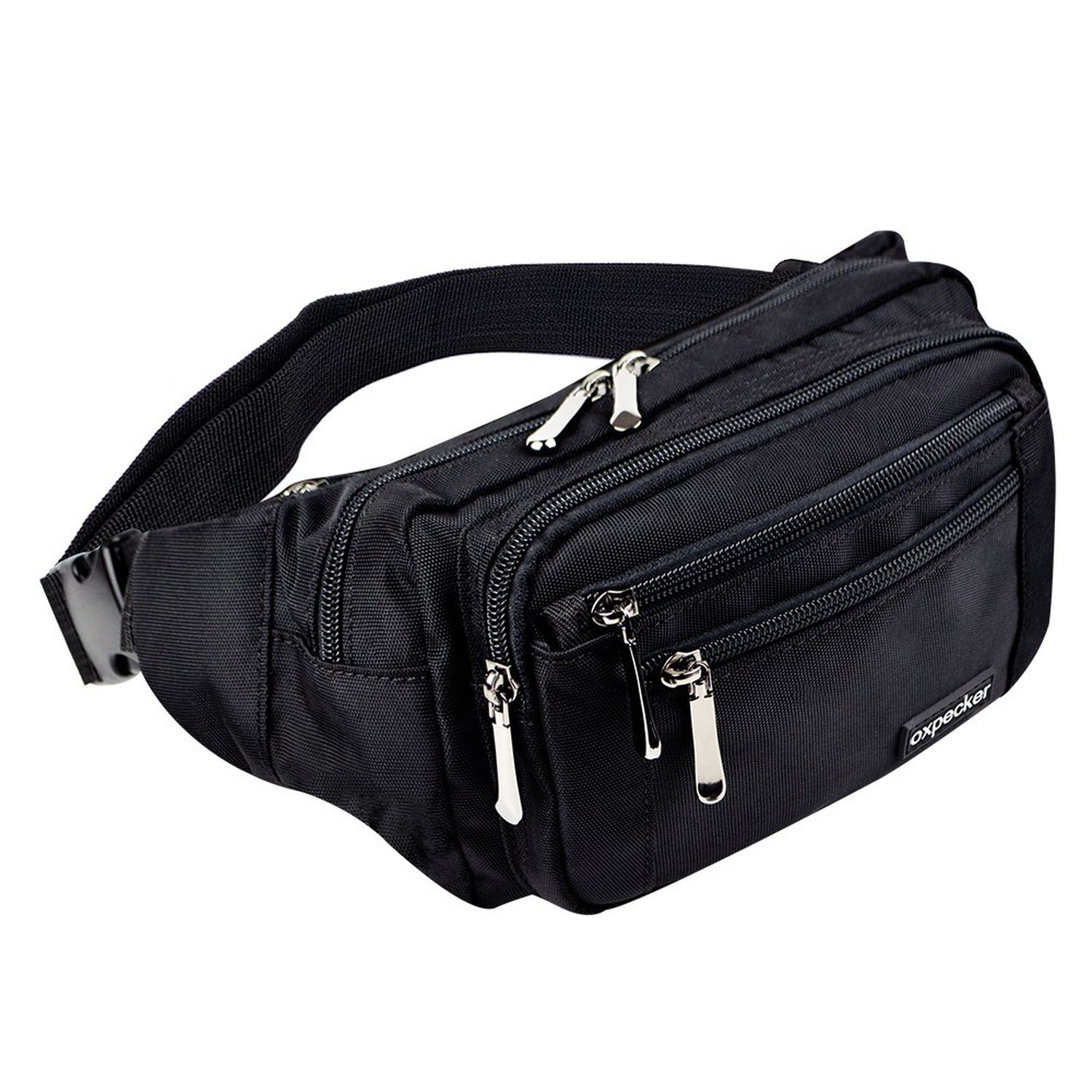 Oxpecker Waist Pack Bag with Rain Cover, Waterproof Fanny Pack for Men&Women,...