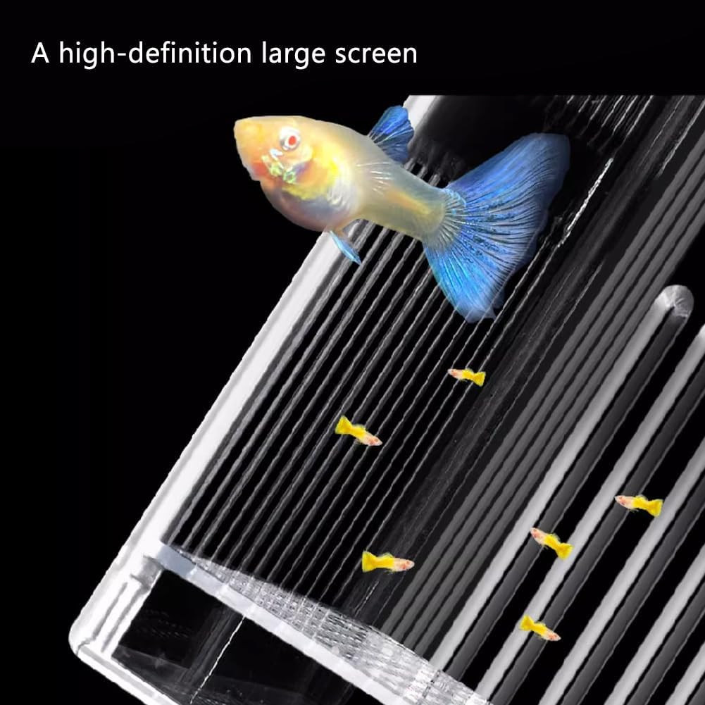 ® Floating Fish Breeding Box with Lid Parent Fish and Baby Fishes Aquarium Divid