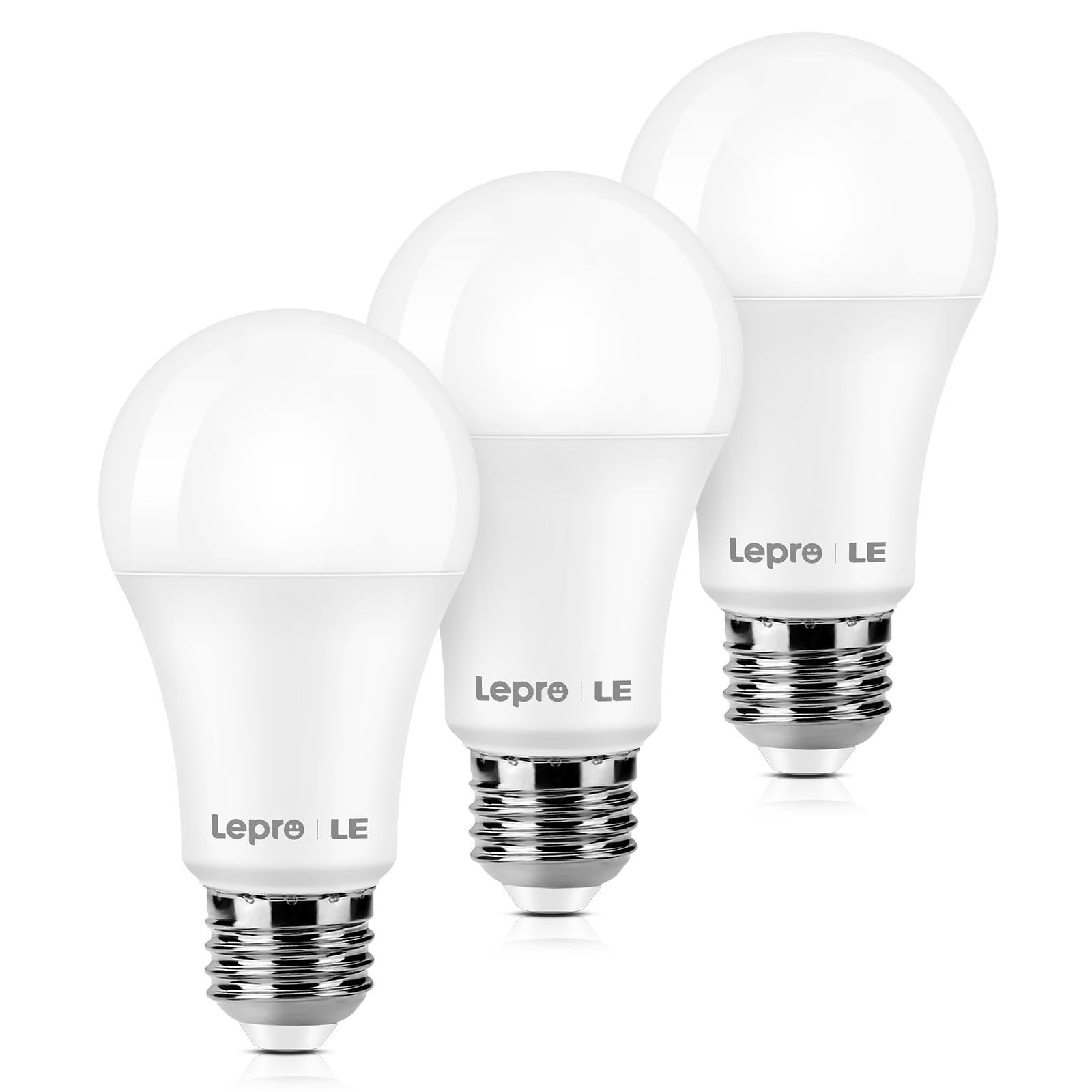 Lepro 100W Equivalent LED Light Bulbs, 14W 1500 Lumens 2700K Warm White