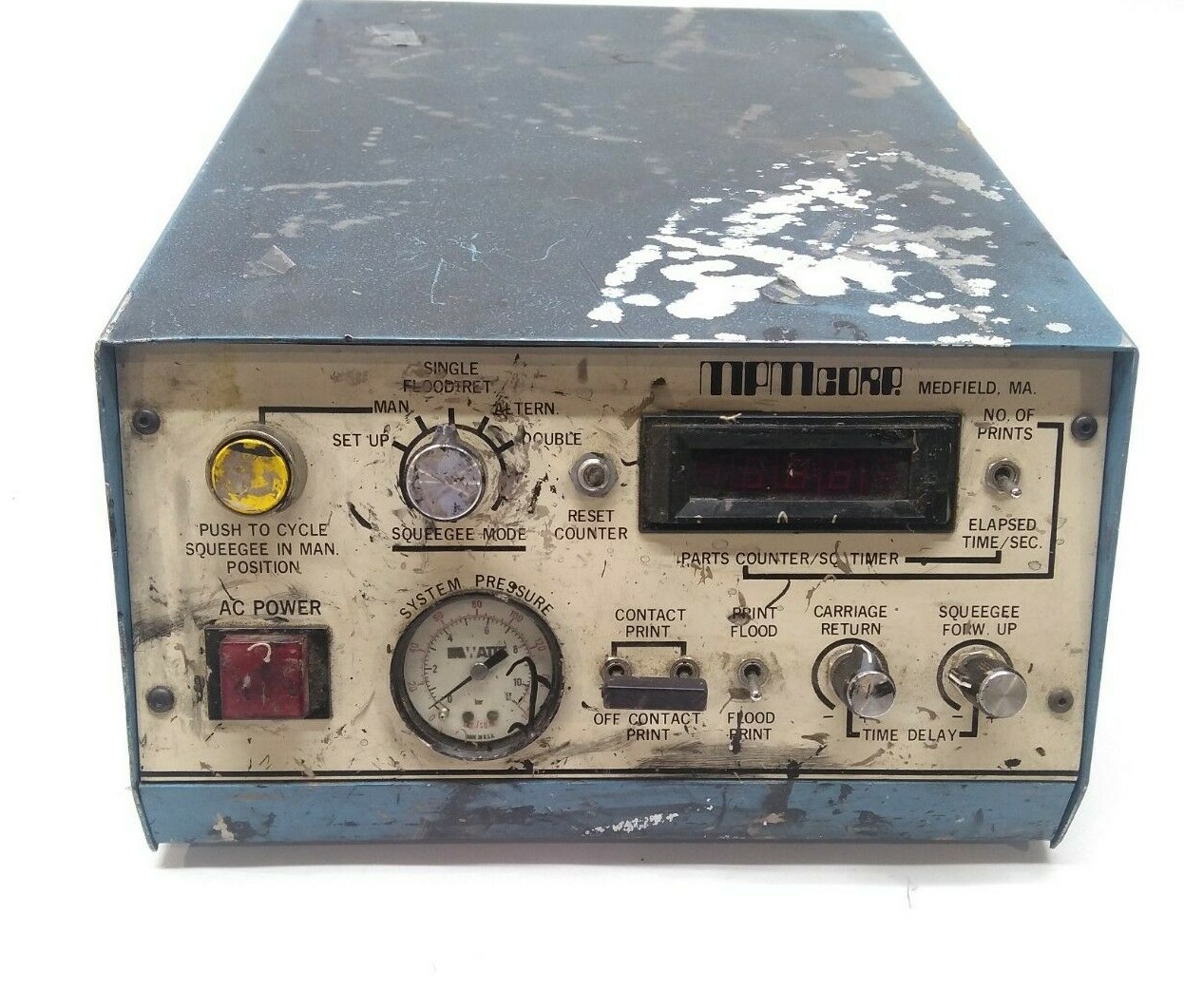MPM Corp PCB Screen Printing Control Unit 115V, 3A