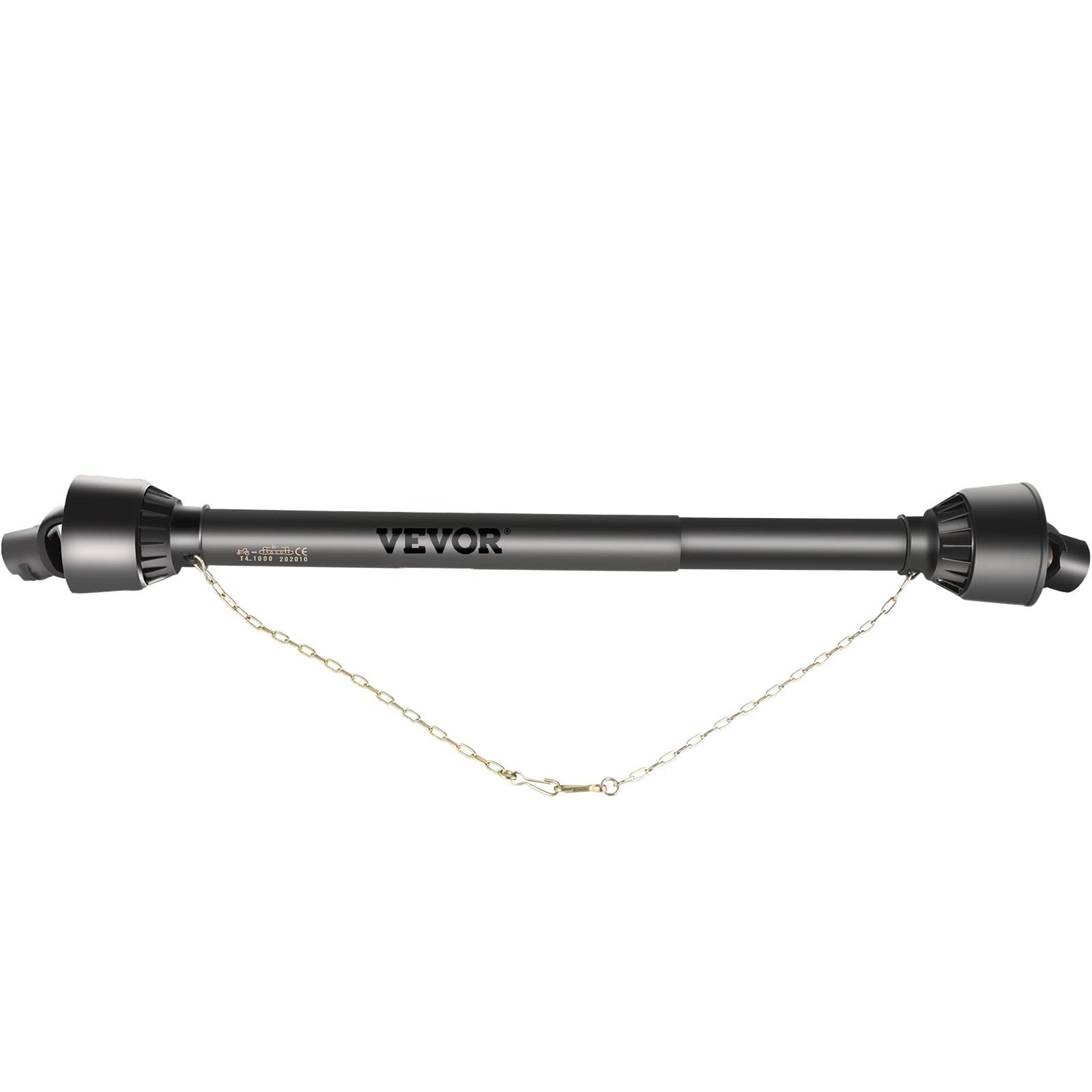 VEVOR PTO Shaft 1 3/8" PTO Drive Shaft, 6 Spline End Round End PTO Driveline ...