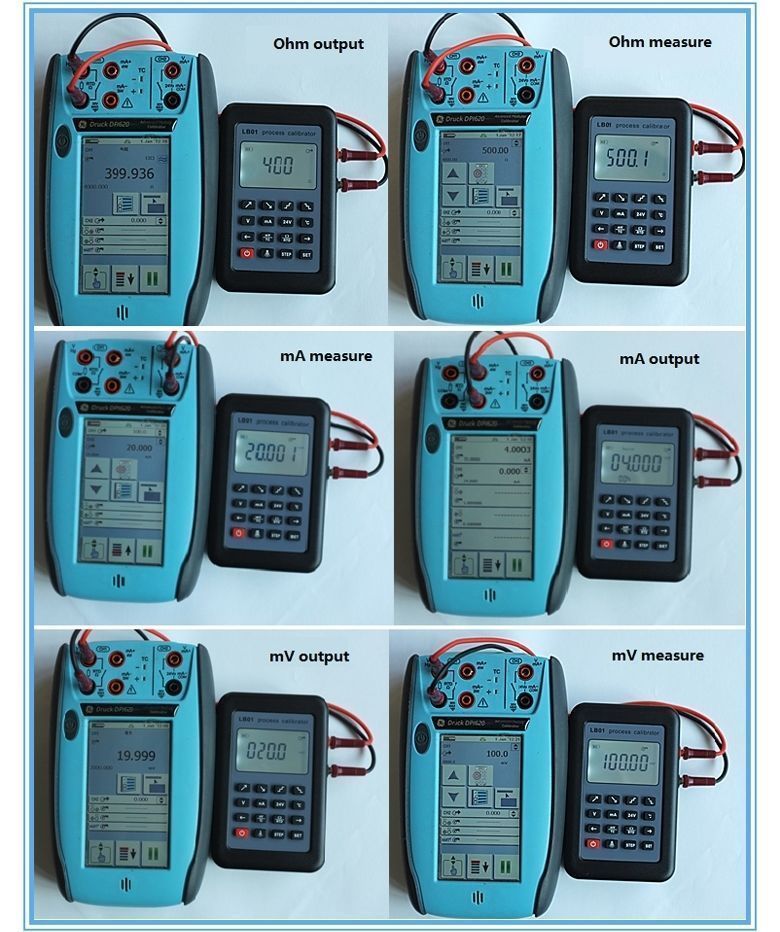 Versatile LB01 Resistance Current Voltmeter Signal Generator Process Calibrator
