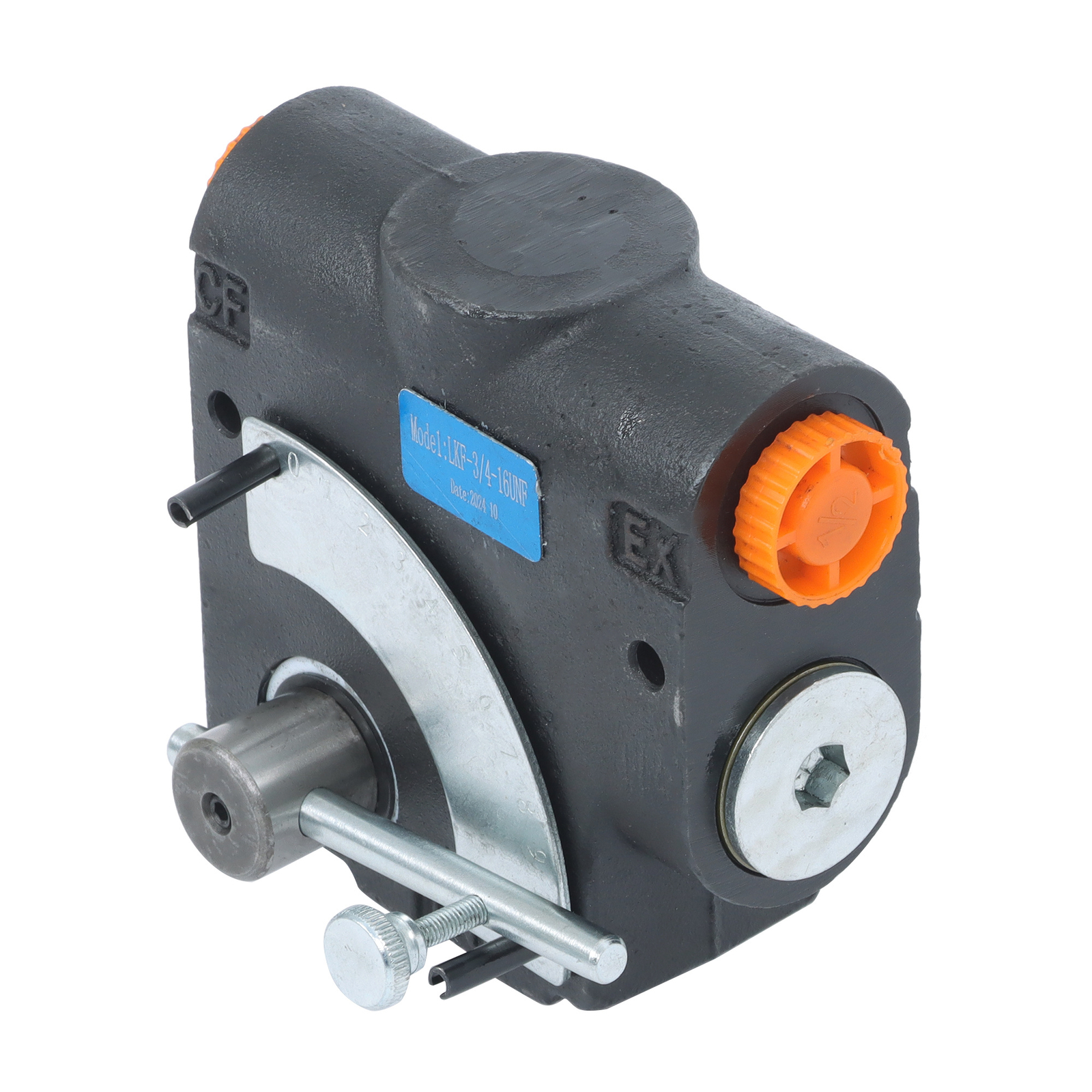 Hydraulic Adjustable Variable Flow Control Valve #8 SAE Ports 0-16 GPM 3000 PSI