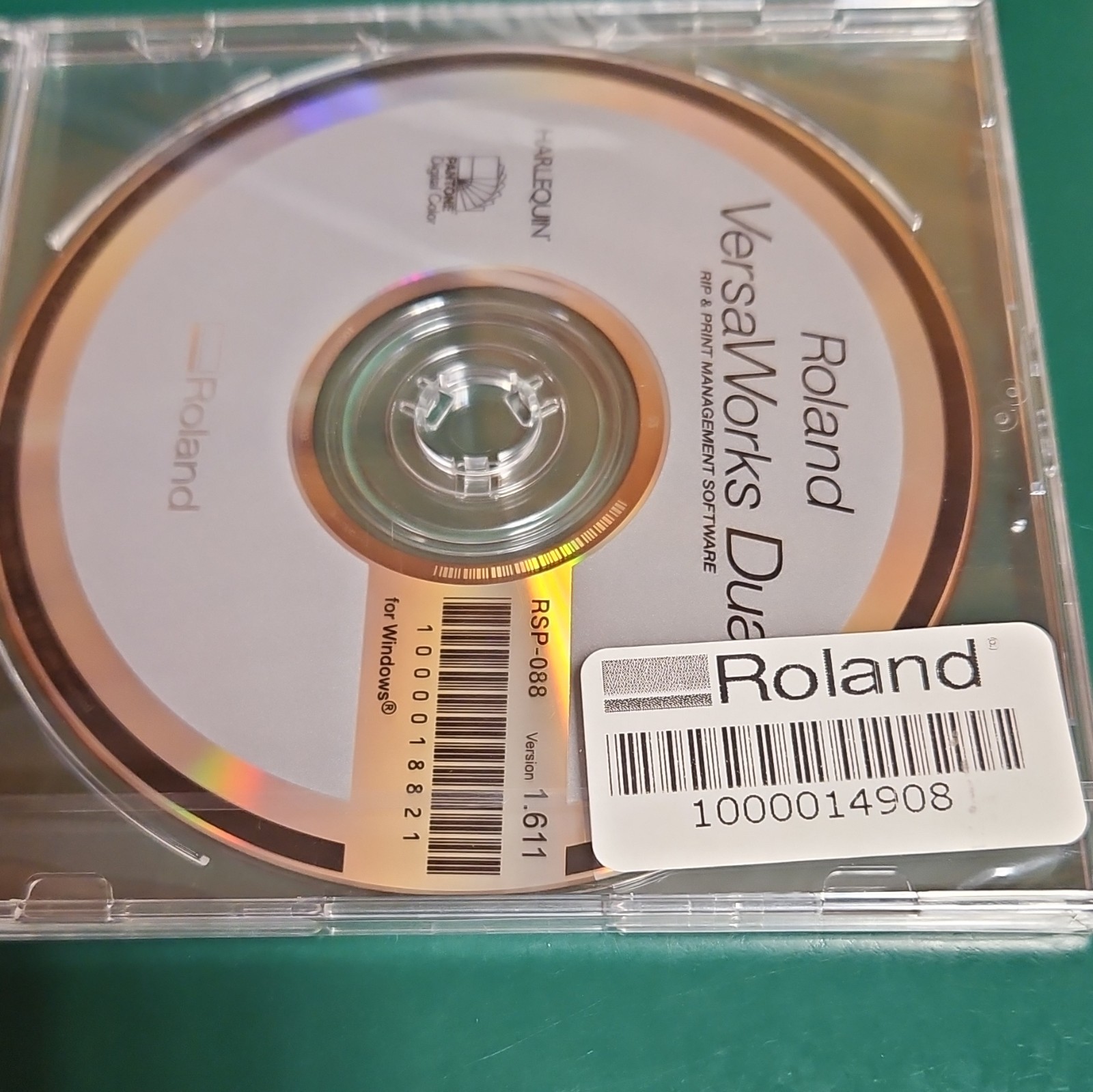 Roland VersaWorks Dual DAW/Multitrack Software CD Windows English RSP-088