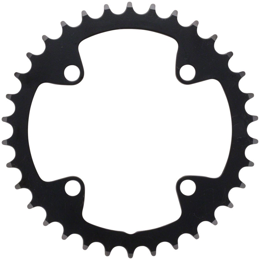 Full Speed Ahead Omega/Vero Pro Steel Road Double Chainring - 36t, 90 BCD, Steel