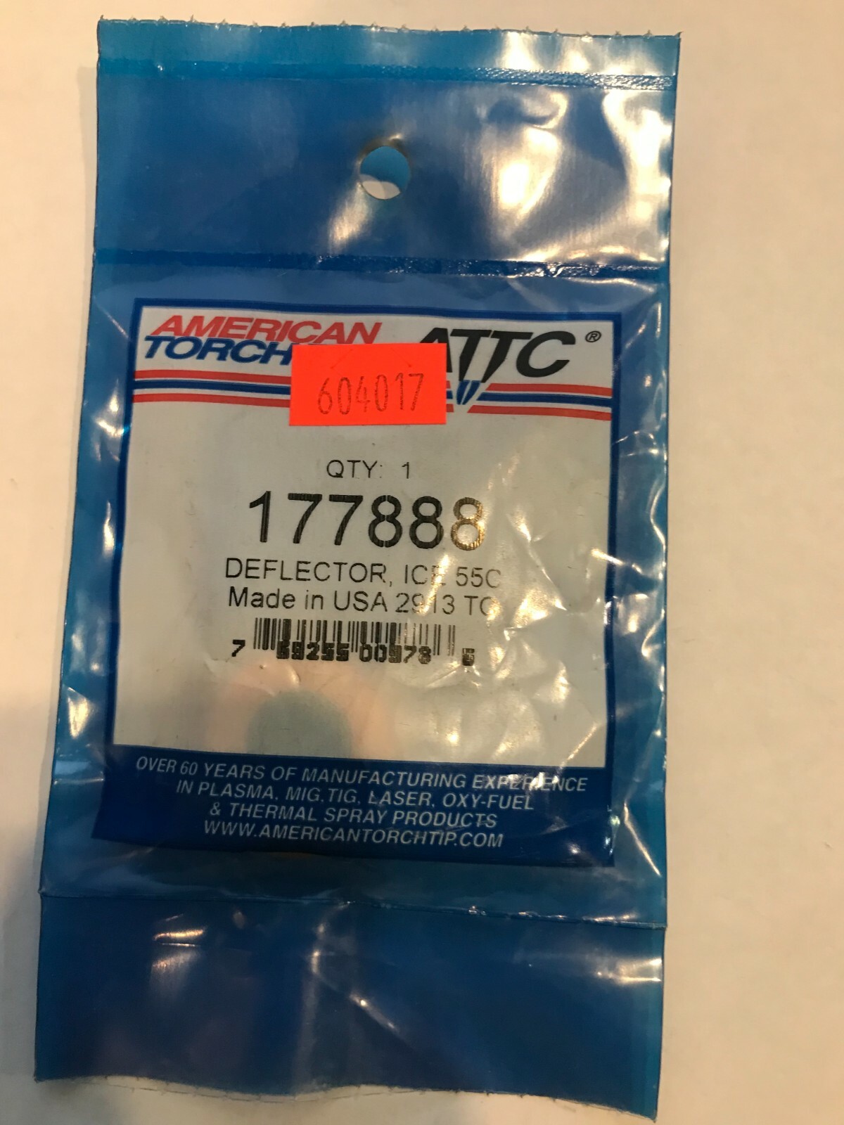 AMERICAN TORCH TIP ATTC 177888 DEFLECTOR, ICE 55C (1Count)