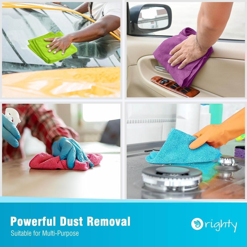 Ultra Soft Microfiber Cleaning Cloth Bulk
