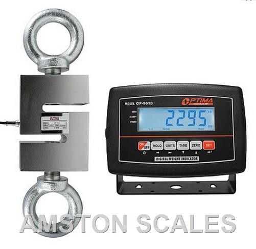 3000 LB S-TYPE LOAD CELL LCD DISPLAY ARCHERY DRAW BOARD COMPOUND LONG BOW SCALE