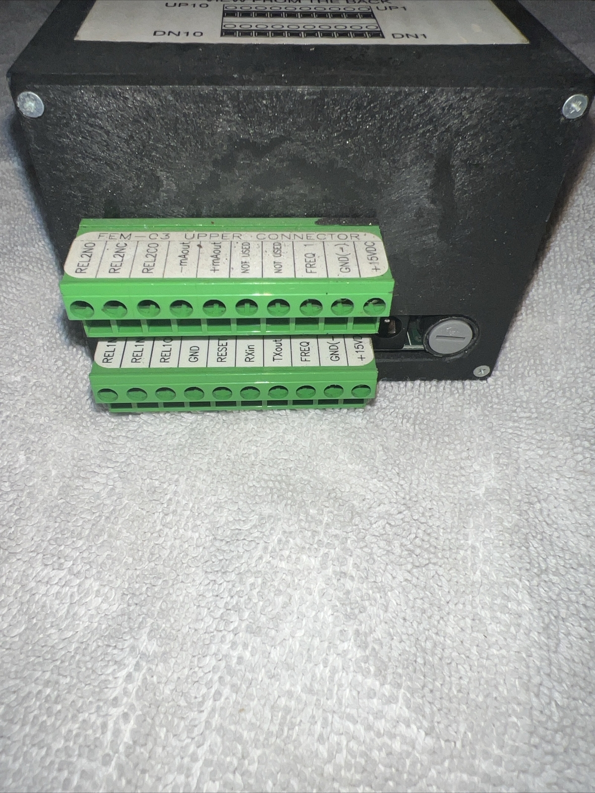 FEM-03A2 Gear Flow Sensor/Transmitter, Used