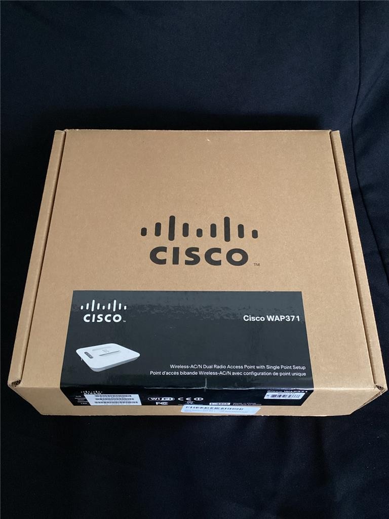 "+ Cisco Wireless AC/N Dual Radio Access Point w/ Single Point Setup WAP371-A-K9