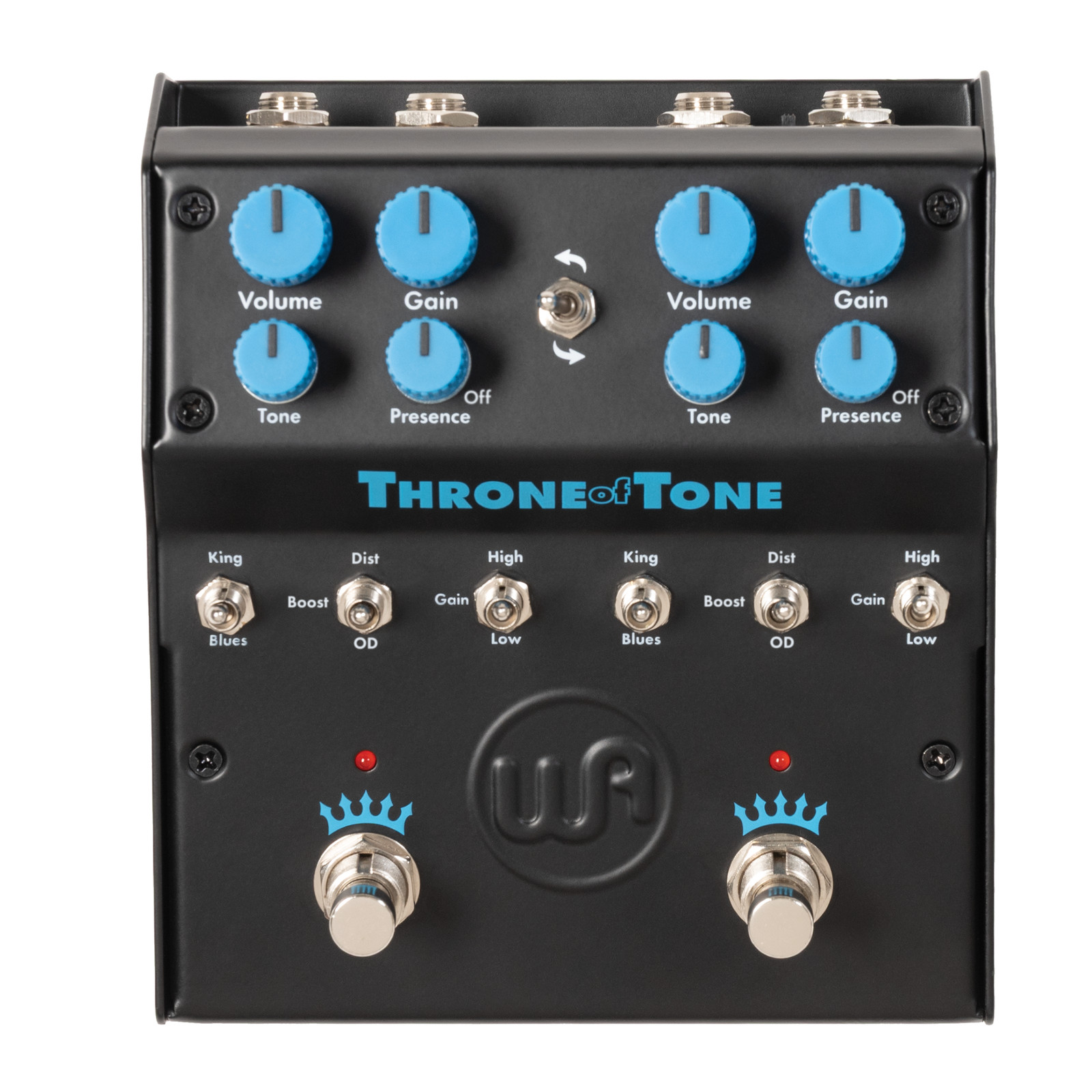 Warm Audio WA-TOT Throne Of Tone Dual-Sided British-Amp Style Overdrive Pedal