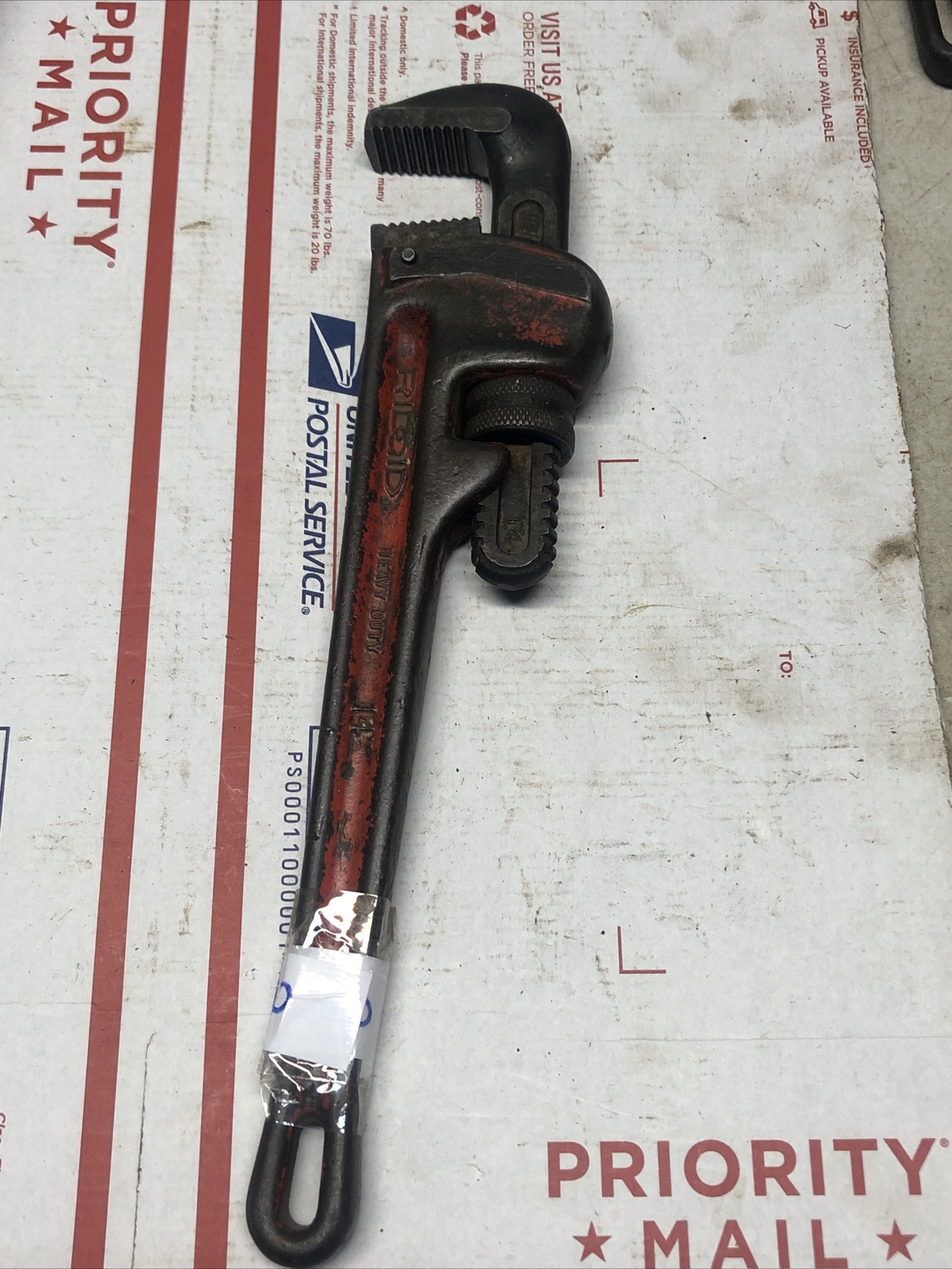 Ridgid 14" Pipe Wrench ~RIDGID 14"  PIPE WRENCH  #50
