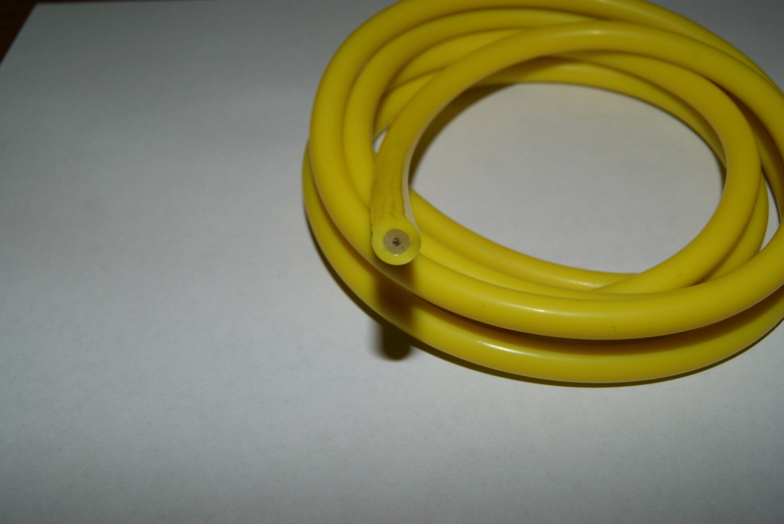 7mm Yellow silicone Copper Core SPARK PLUG WIRE 10FT