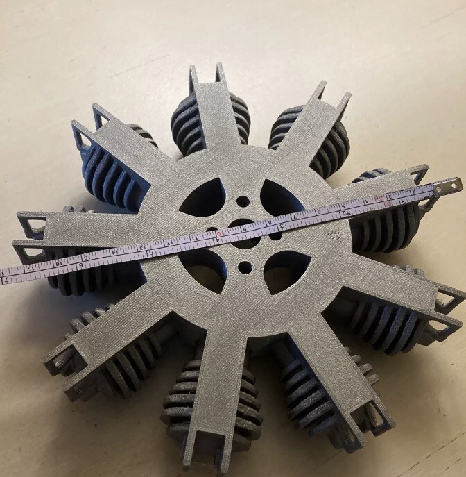 radial engine 9 cylinder dummy model rc airplane model 7”