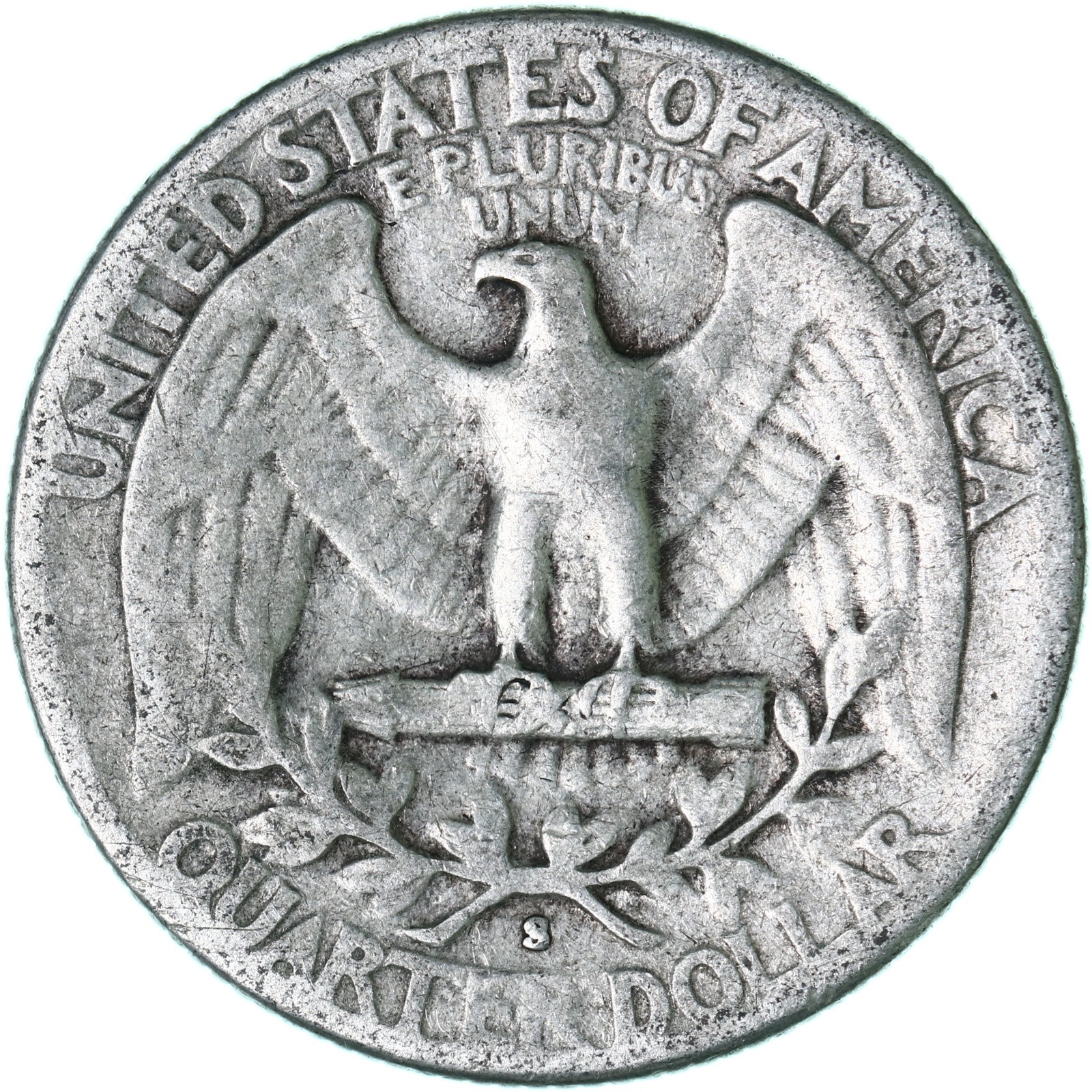 1950 S Washington Quarter 90% Silver Good GD