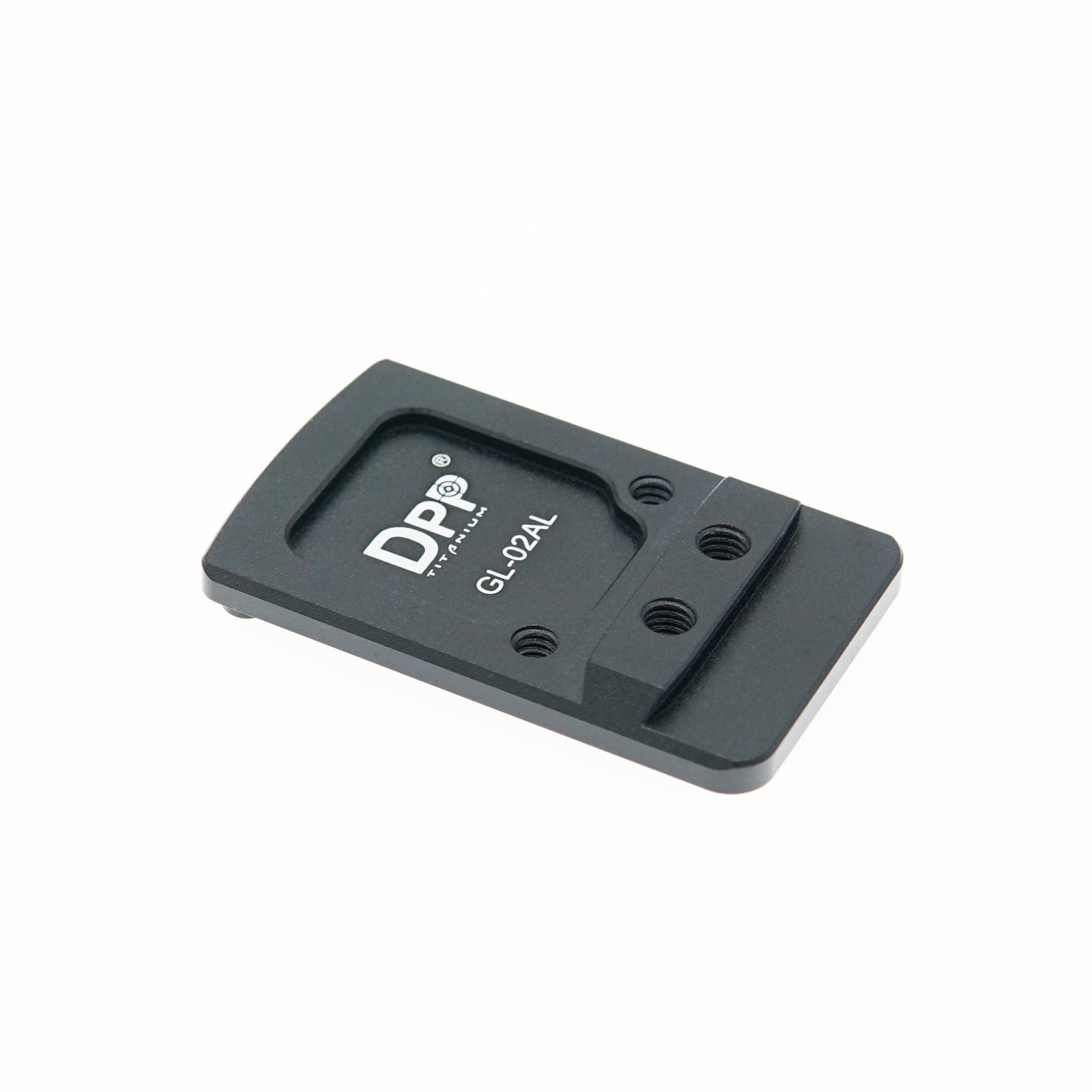 DPP Titanium Rear Sight Dovetail Mount Compatible with Glock One Size, Black