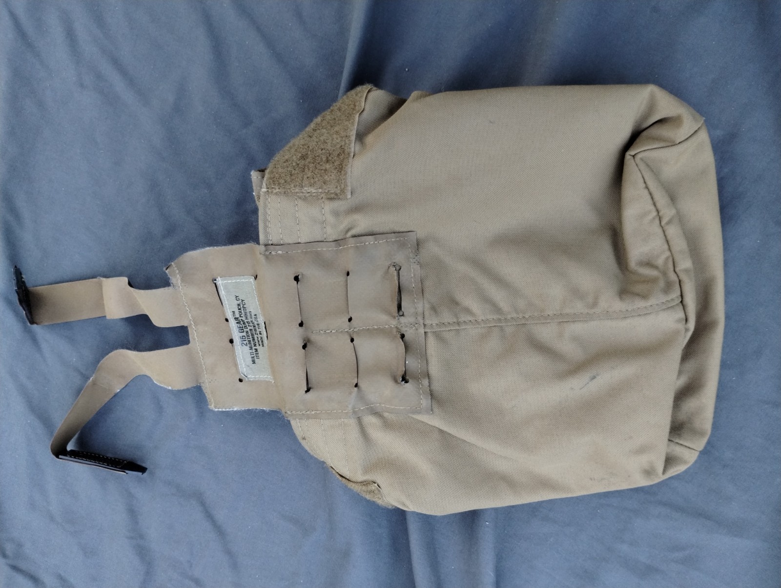 215 Gear Coyote Brown Multi-Munition Dump/Utility Pouch, Shielded