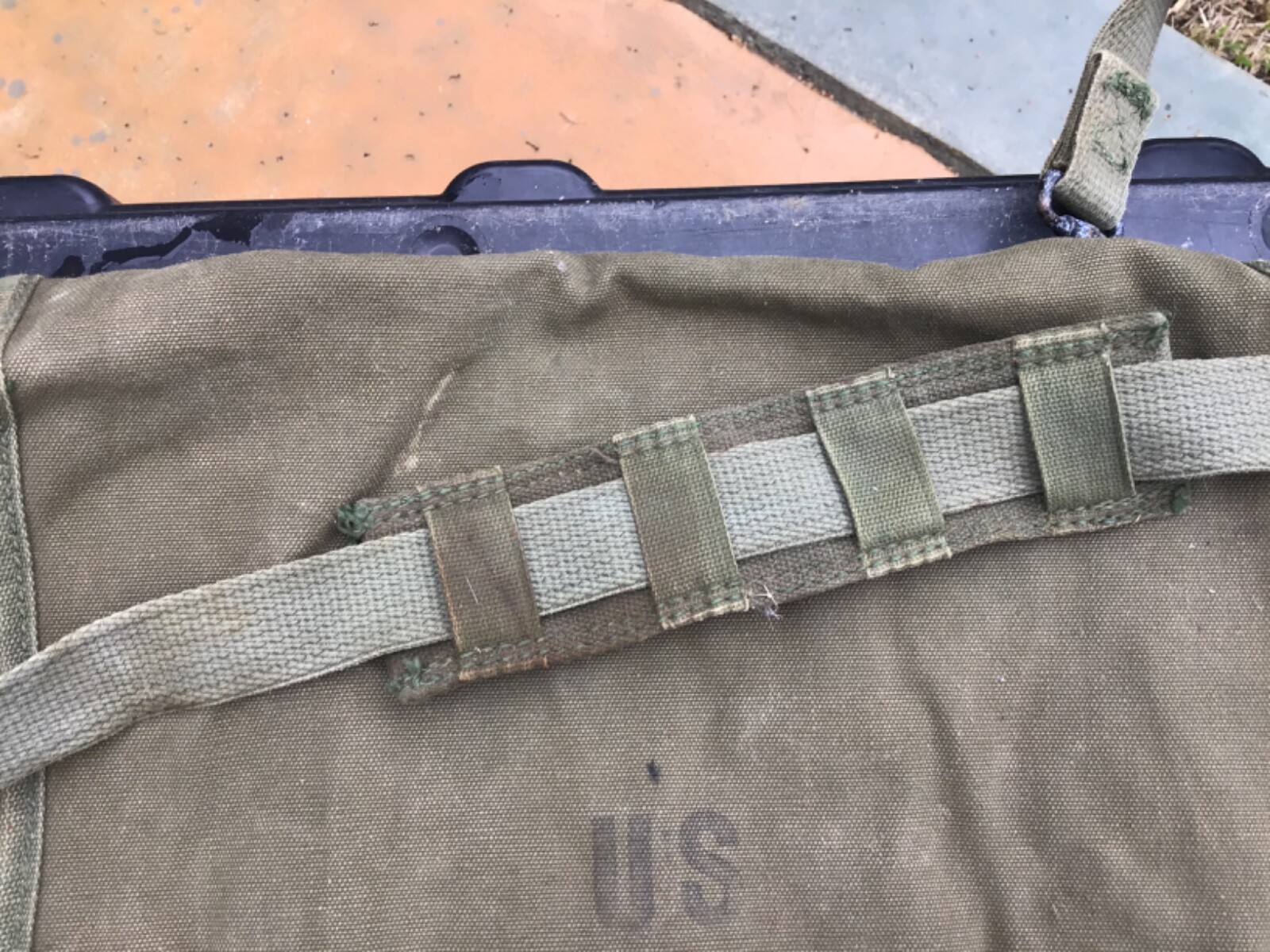 1980 Canvas Map Case