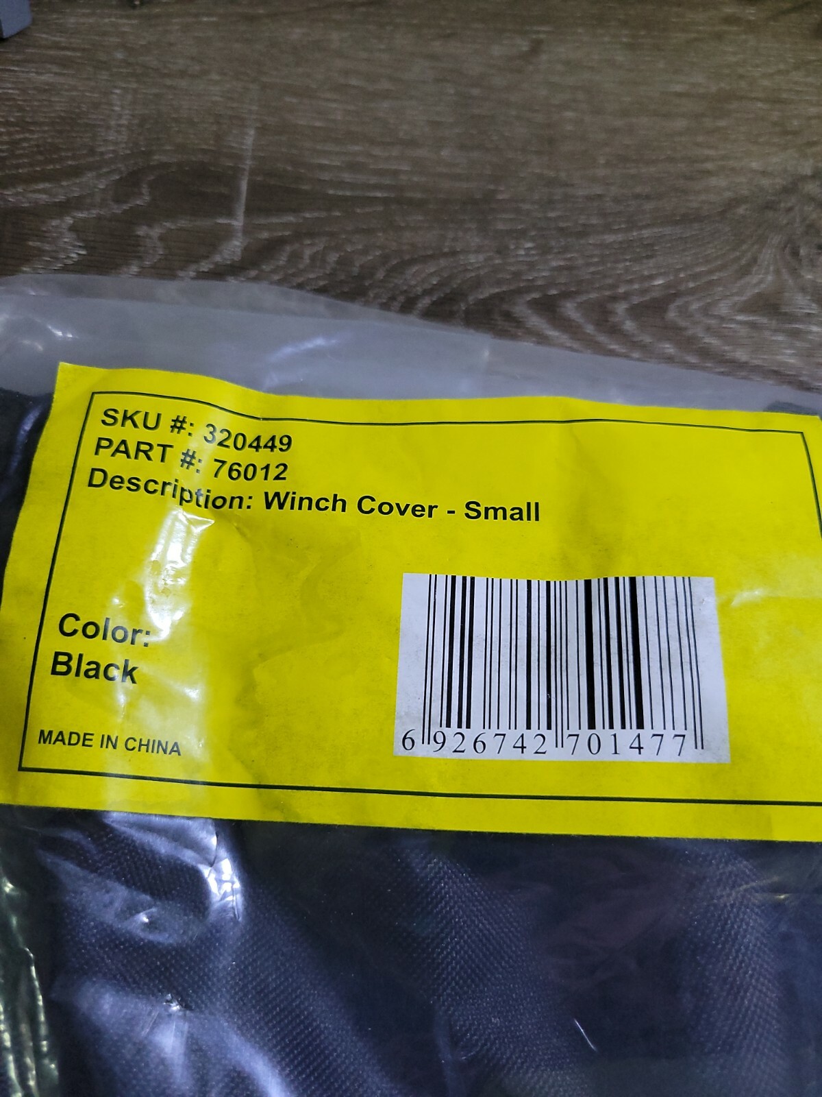 Winch Cover By Taylor Made Small #76012 Black-Brand New-SHIPS SAME BUSINESS DAY