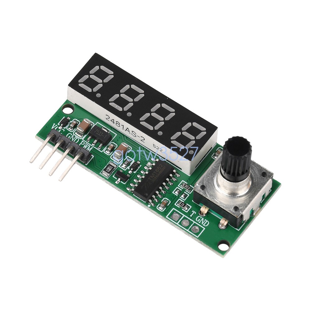Adjustable PWM Pulse Frequency Duty Cycle Digital Square Wave Signal Generator