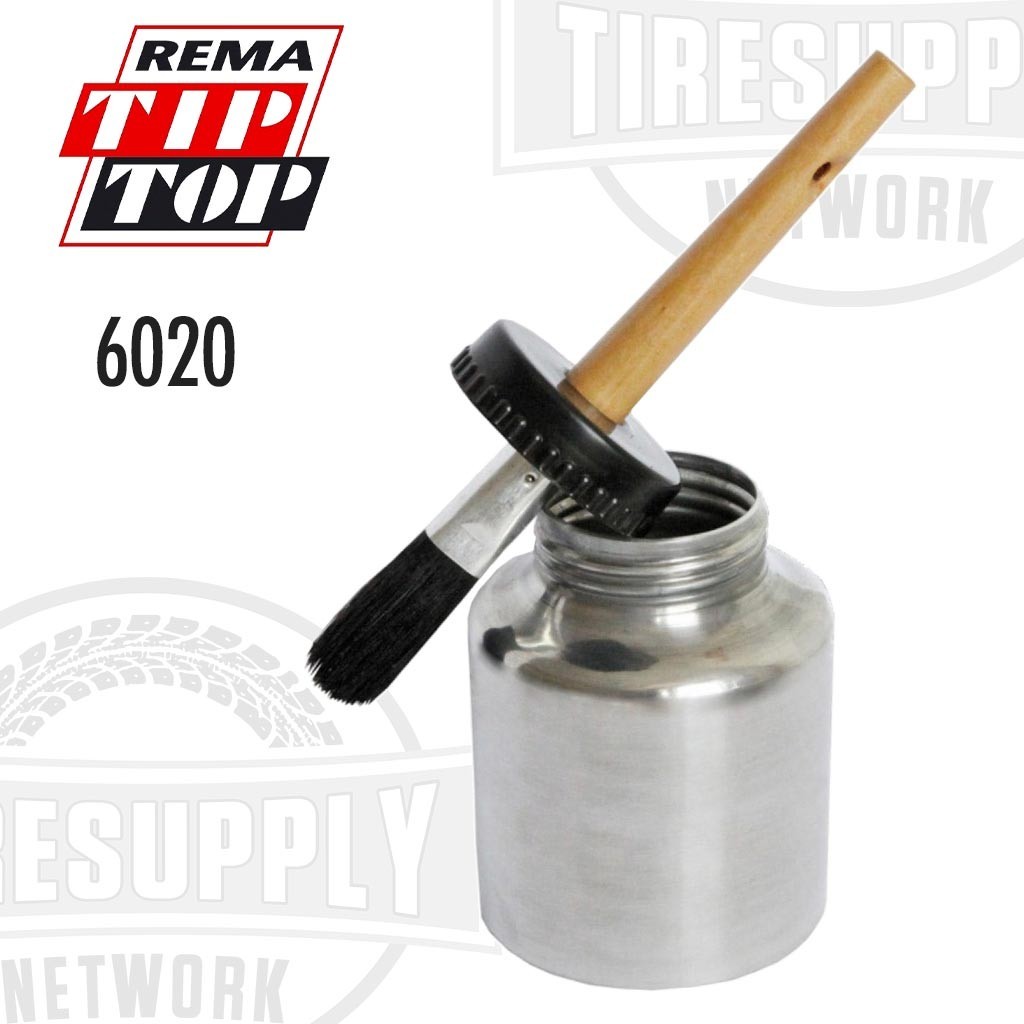 Rema 6020 Aluminum 1-Quart Cement Dispenser Can with Lid & Brush
