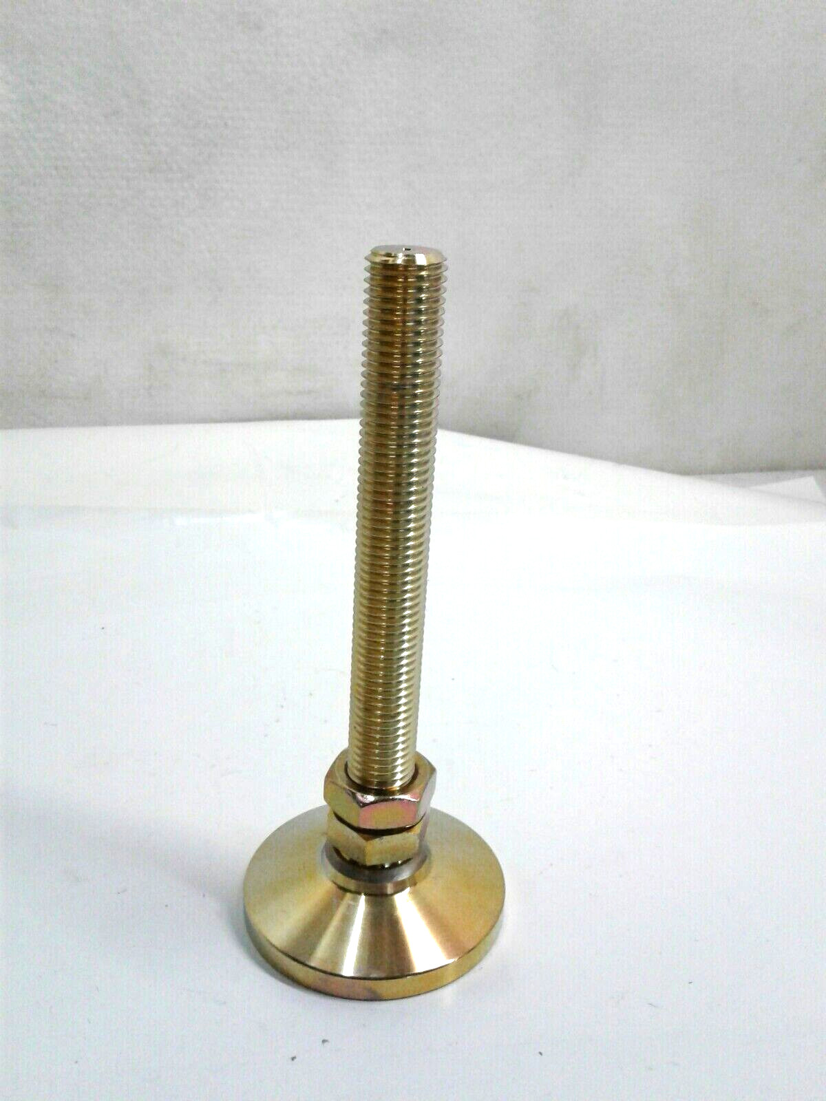 S & W Zinc Leveling Mount BSW-5GZ 1-8 Swivel 8" Stud 4" Base 9-7/8" OAH