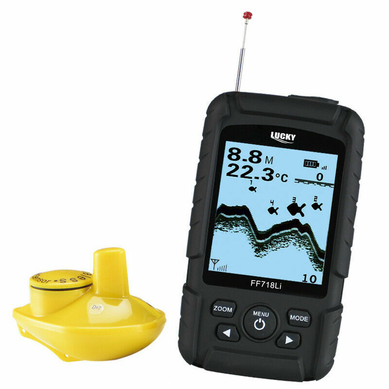 Wireless Fish Finder - 180 Metre Range. Sonar, Depth, Features, Carp, coarse